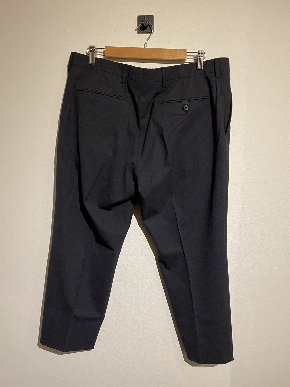 Prada Prada Wool Cropped Trousers Size US 38 / EU 54 - 3 Thumbnail
