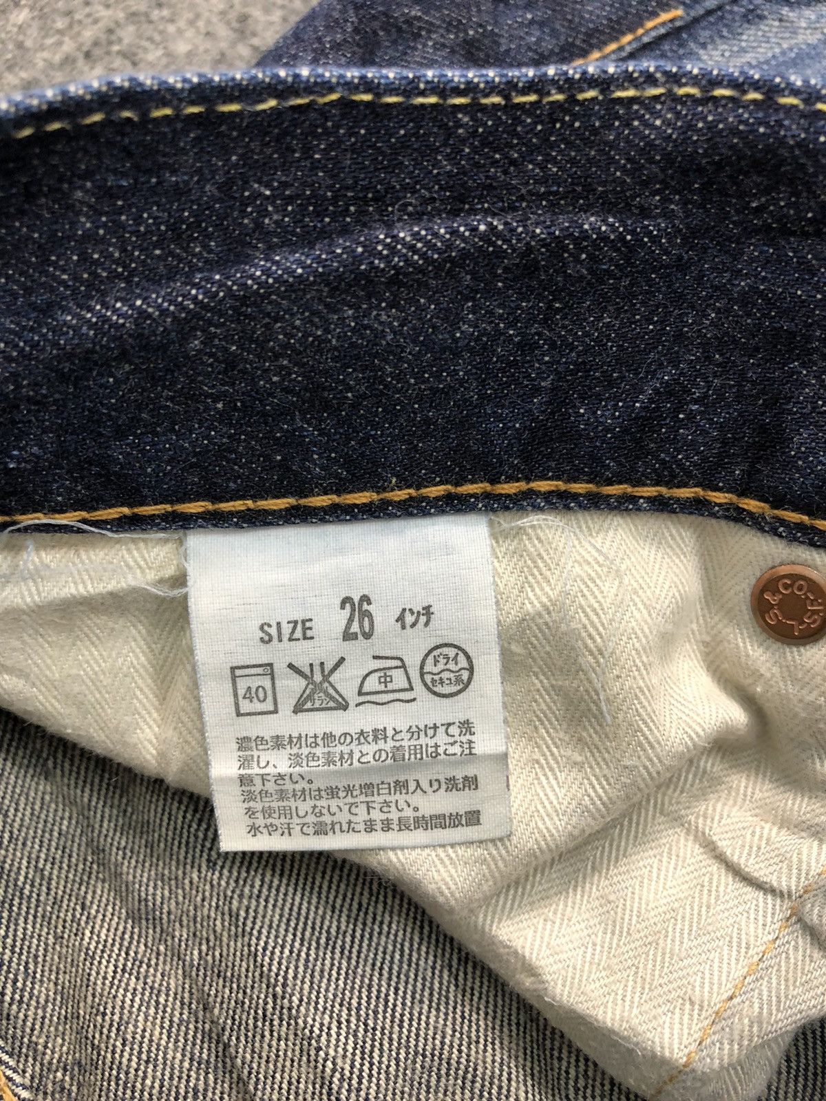 Levi's × Levi's Vintage Clothing Levi’s Strauss & Co Bootcut Style Denim Jeans Fits Size 28 Size 27" / US 4 / IT 40 - 7 Thumbnail