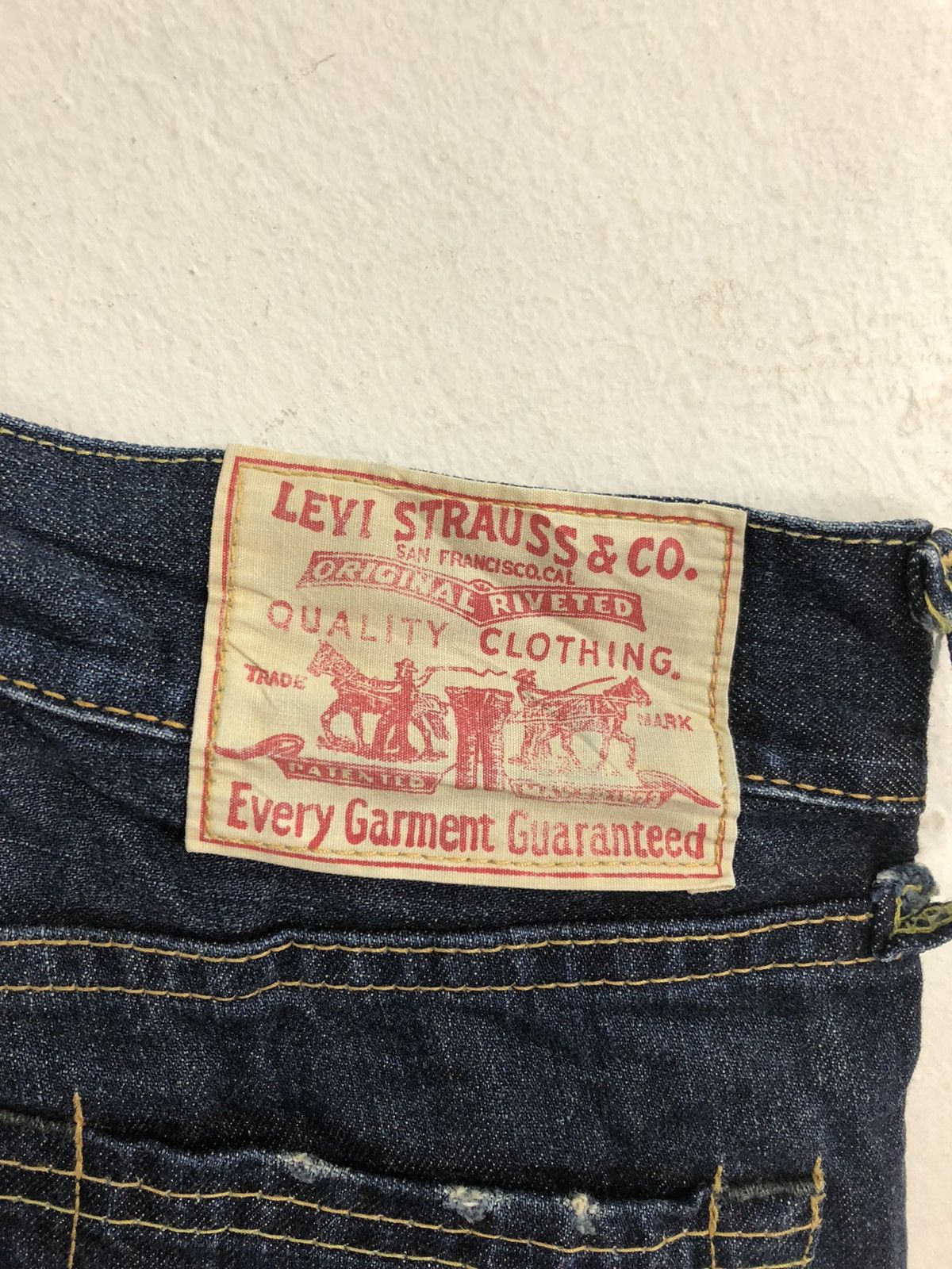 Levi's × Levi's Vintage Clothing Levi’s Strauss & Co Bootcut Style Denim Jeans Fits Size 28 Size 27" / US 4 / IT 40 - 6 Thumbnail