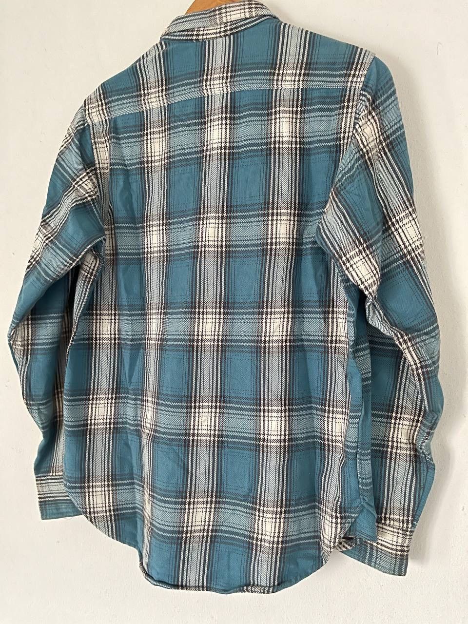Denime DENIME Thick Cotton Double Pocket Checkered Shirt Size US M / EU 48-50 / 2 - 2 Thumbnail