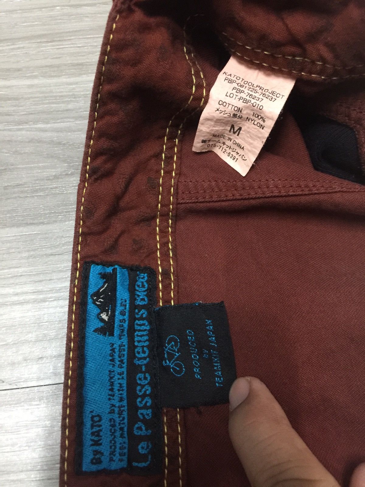 KATO Kato Tools x La Passe Temps Blue Pants Size US 30 / EU 46 - 11 Thumbnail