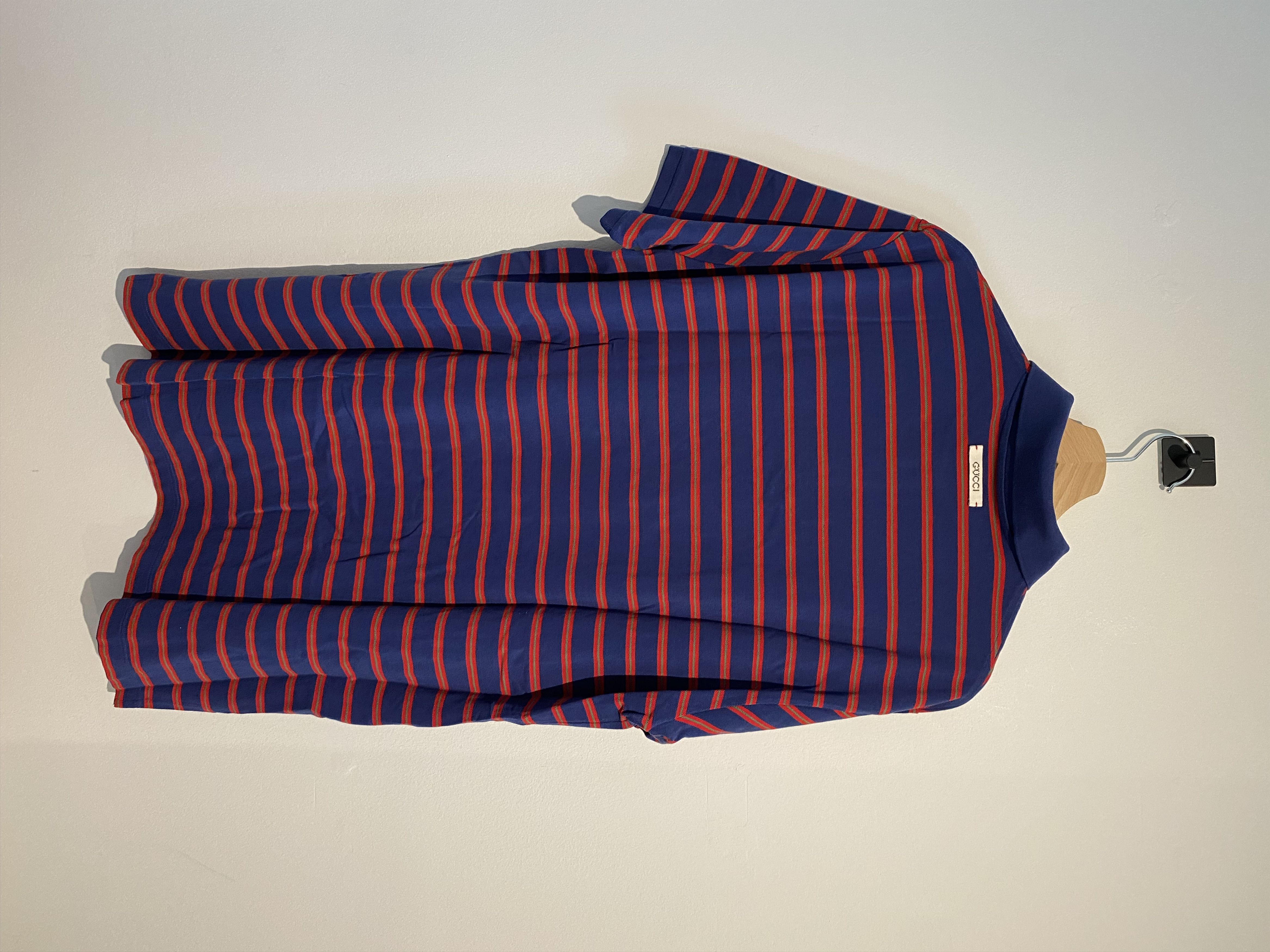 Gucci Gucci Striped Cotton Polo Size US XL / EU 56 / 4 - 3 Thumbnail