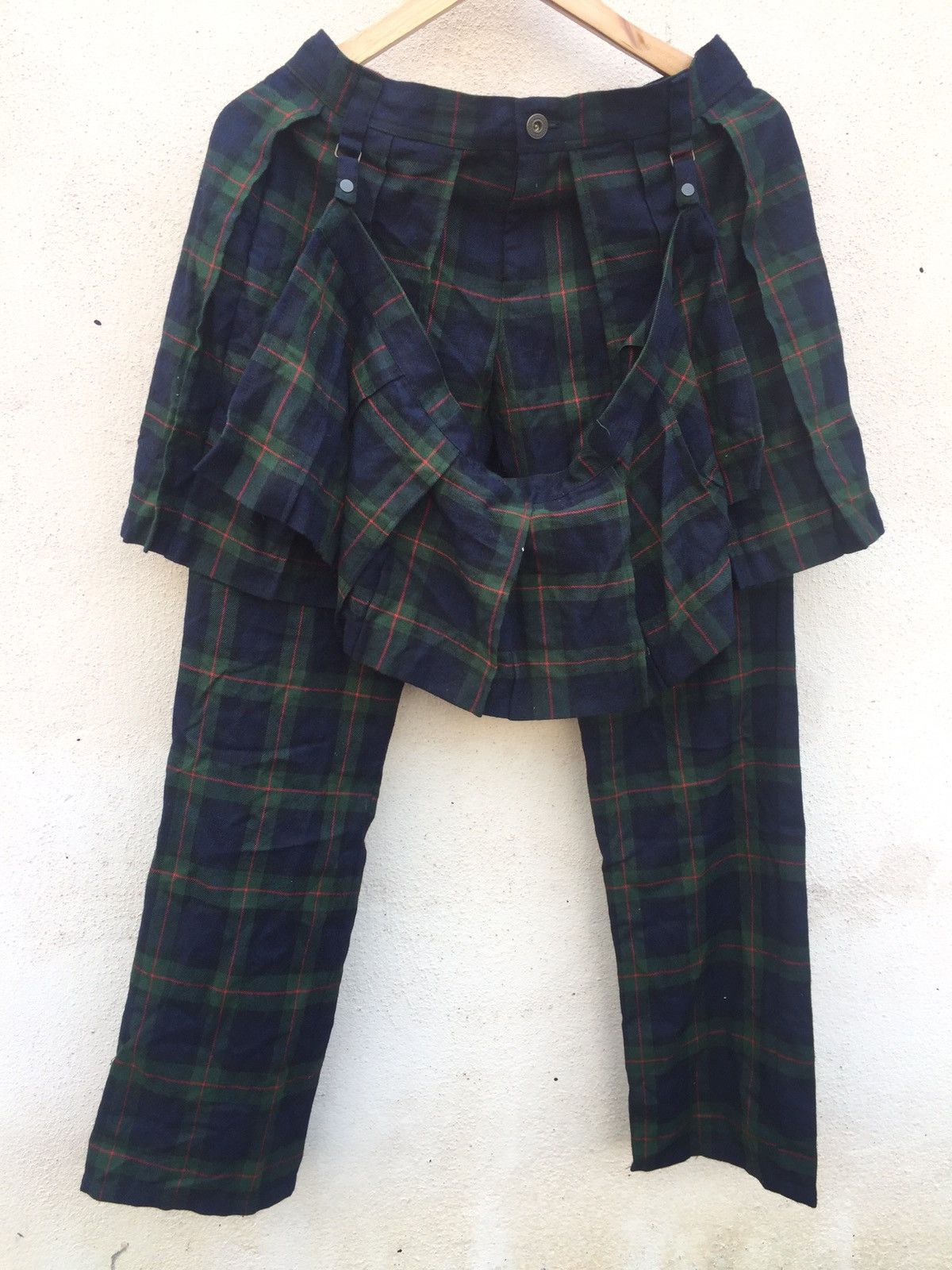 Japanese Brand " Peace Now " - Japanese Brand Tartan Bondage Punk Style Size US 28 / EU 44 - 1 Thumbnail