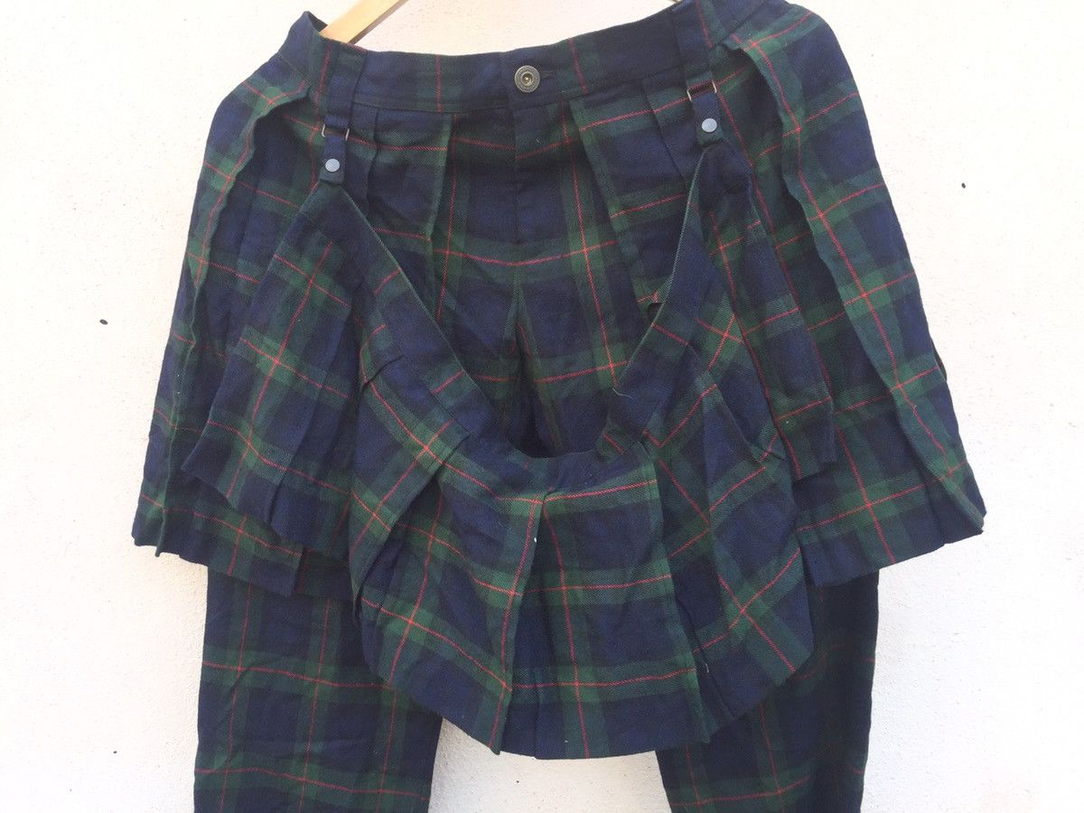 Japanese Brand " Peace Now " - Japanese Brand Tartan Bondage Punk Style Size US 28 / EU 44 - 3 Thumbnail