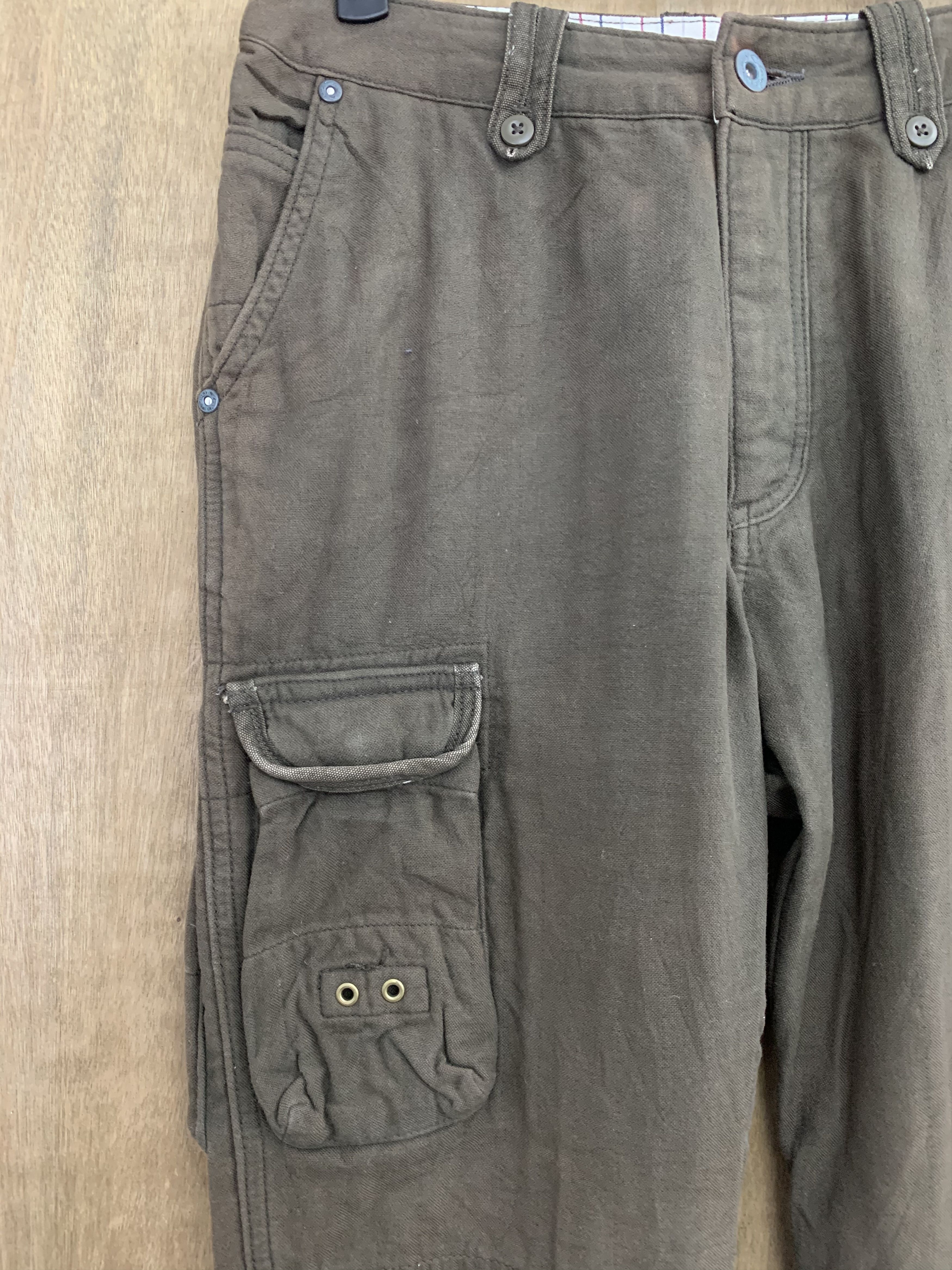 Japanese Brand Cargo Pants Sunny Cloud tactical multipocket utility pants Size US 26 / EU 42 - 3 Thumbnail
