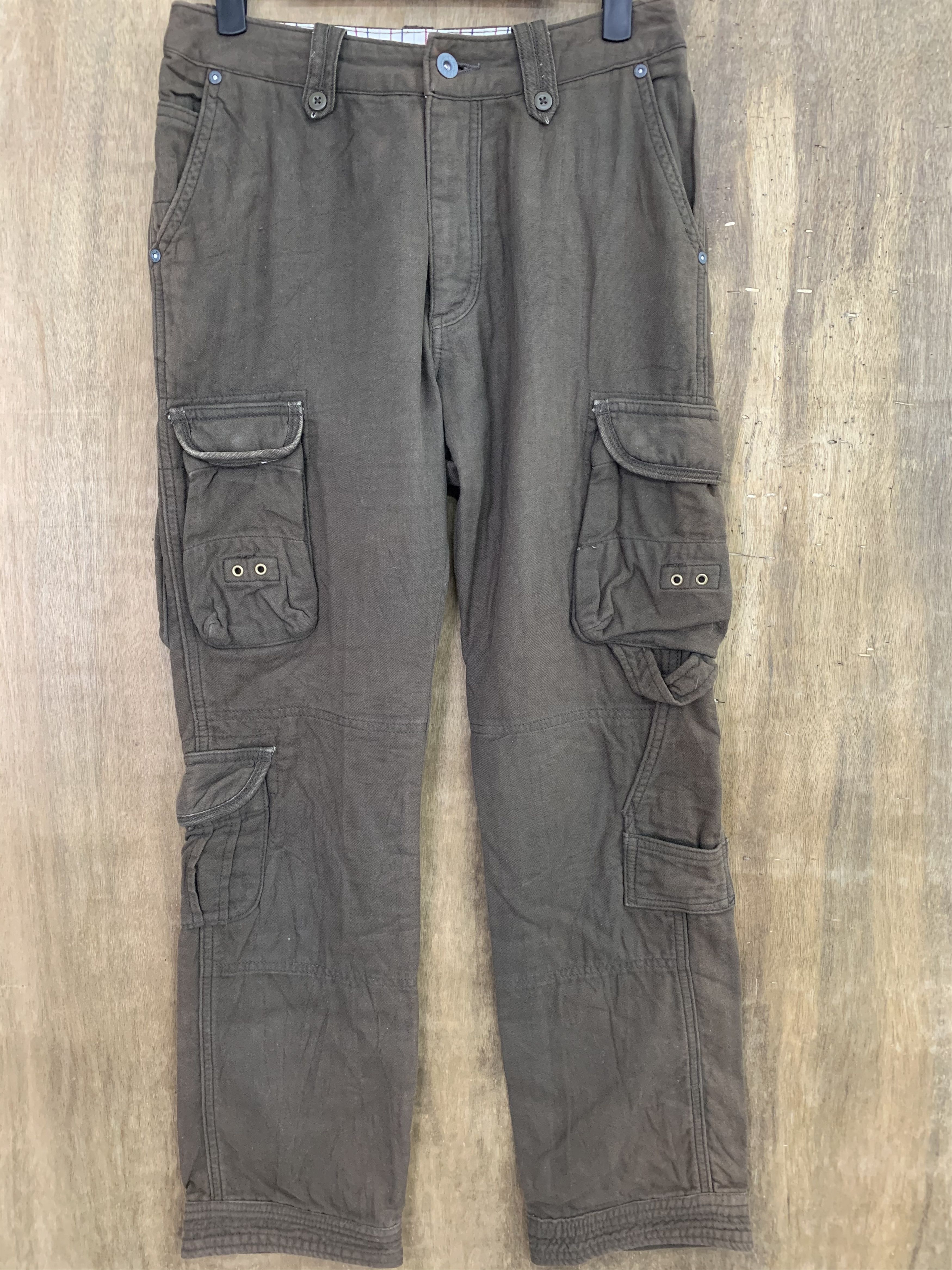 image of Cargo Pants Sunny Cloud Tactical Multipocket Utility Pants in Brown, Men's (Size 26)
