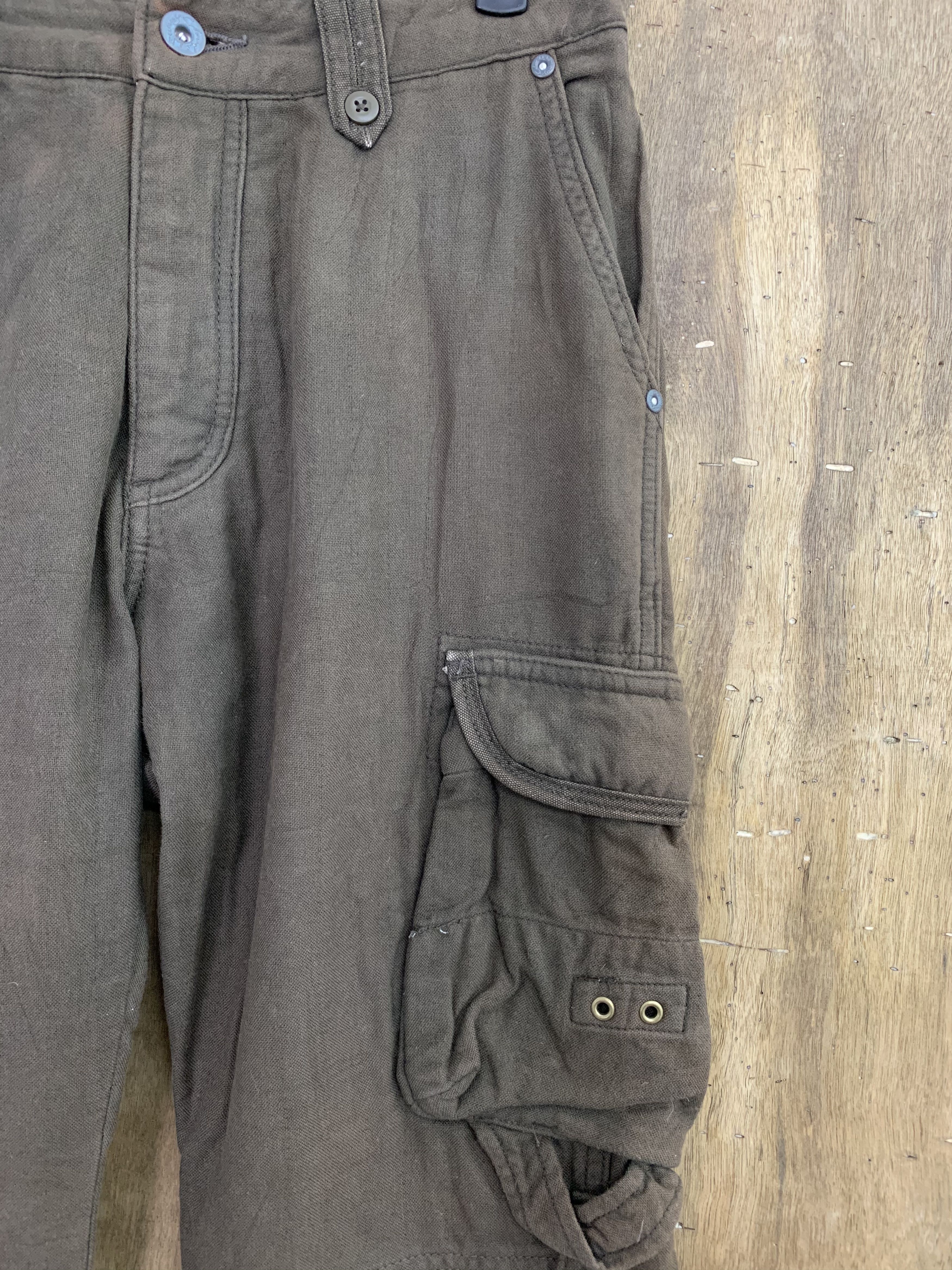 Japanese Brand Cargo Pants Sunny Cloud tactical multipocket utility pants Size US 26 / EU 42 - 4 Thumbnail