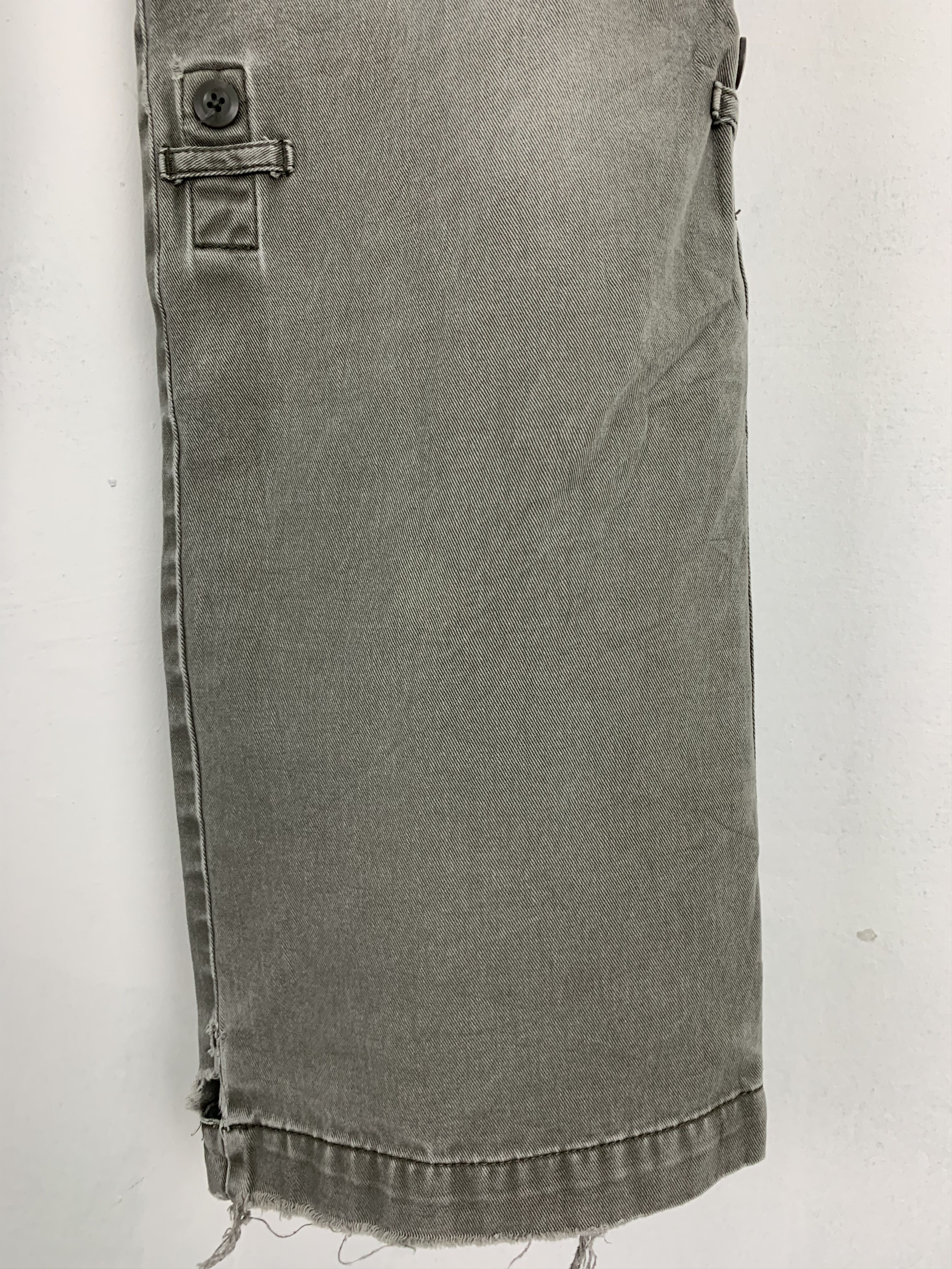 If Six Was Nine Cargo Pants Uniqlo Vintage Japanese Branded Faded Grey Size US 31 - 5 Thumbnail