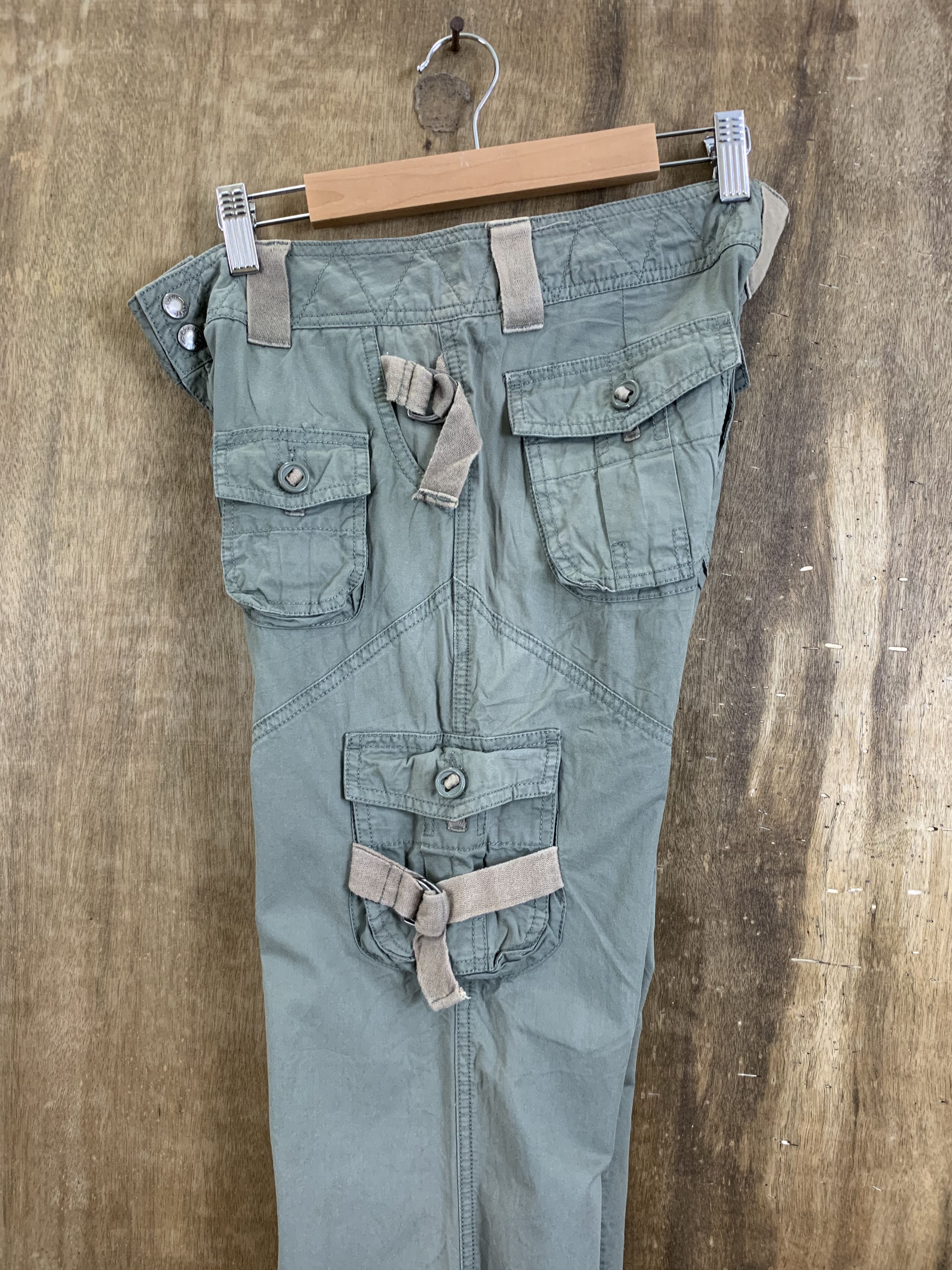 Japanese Brand Cargo Pants A2P Senditionaries 3D Pocket Multipocket Bondage Size US 29 - 18 Thumbnail