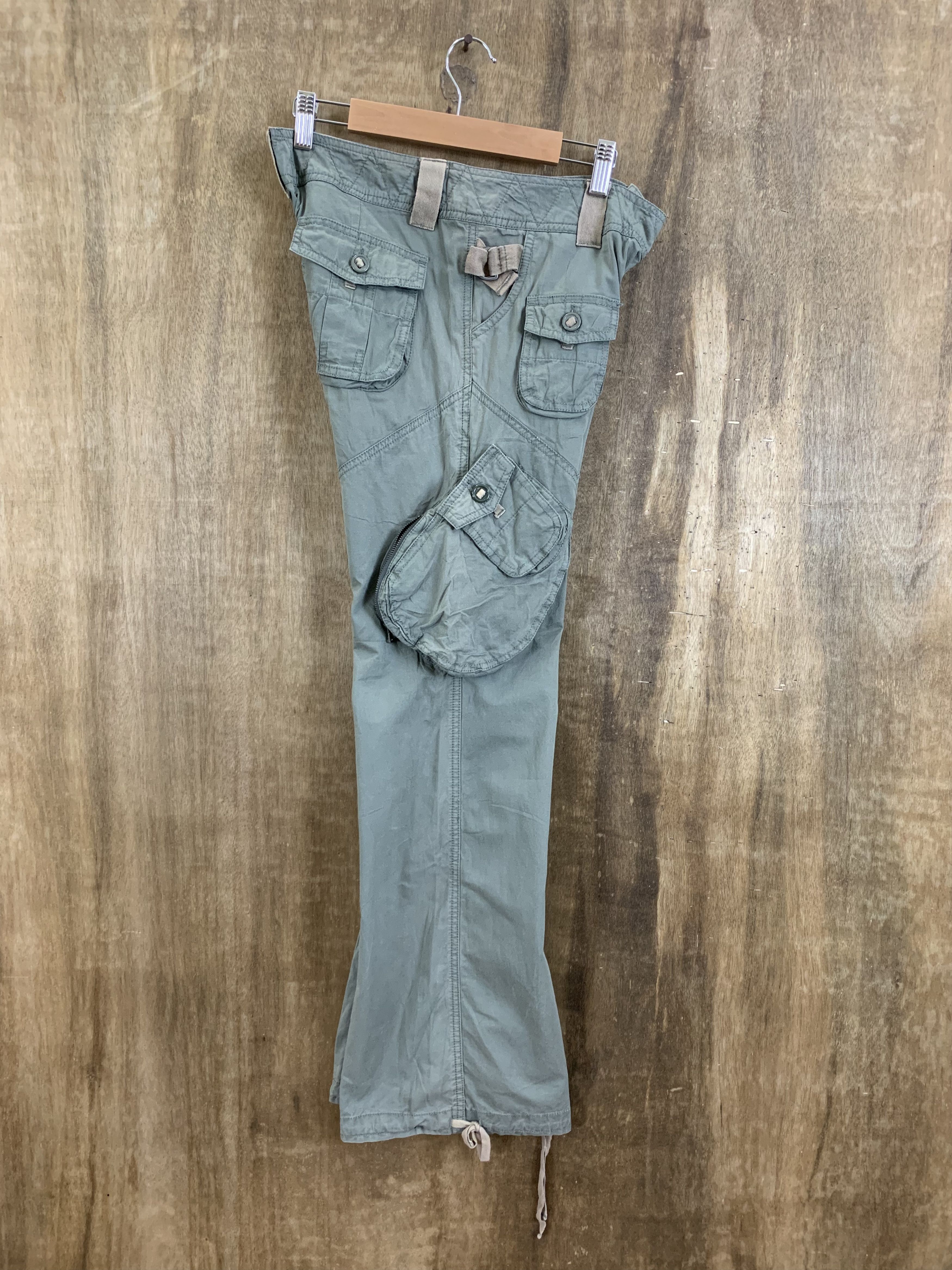 Japanese Brand Cargo Pants A2P Senditionaries 3D Pocket Multipocket Bondage Size US 29 - 16 Thumbnail