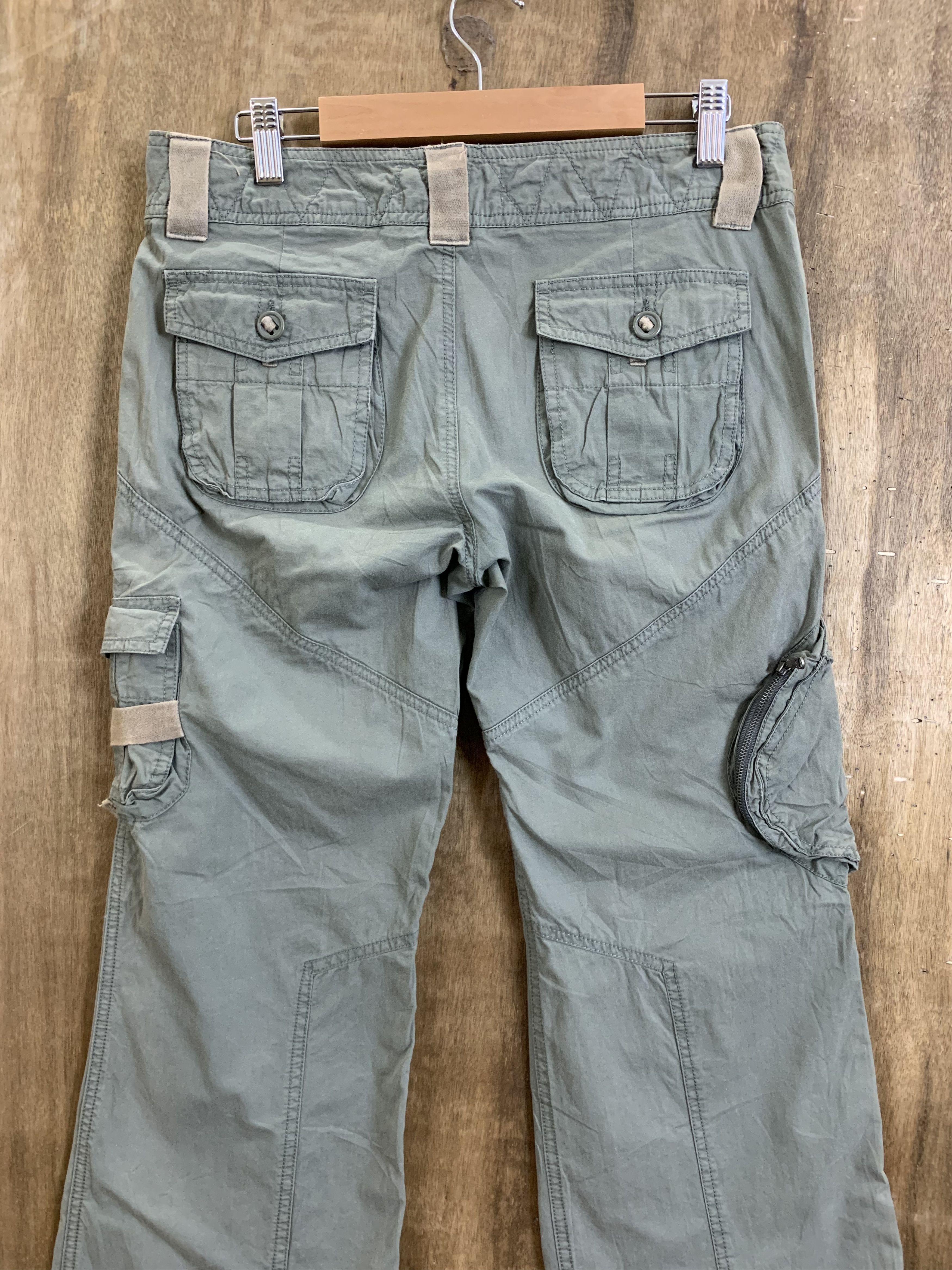 Japanese Brand Cargo Pants A2P Senditionaries 3D Pocket Multipocket Bondage Size US 29 - 12 Thumbnail
