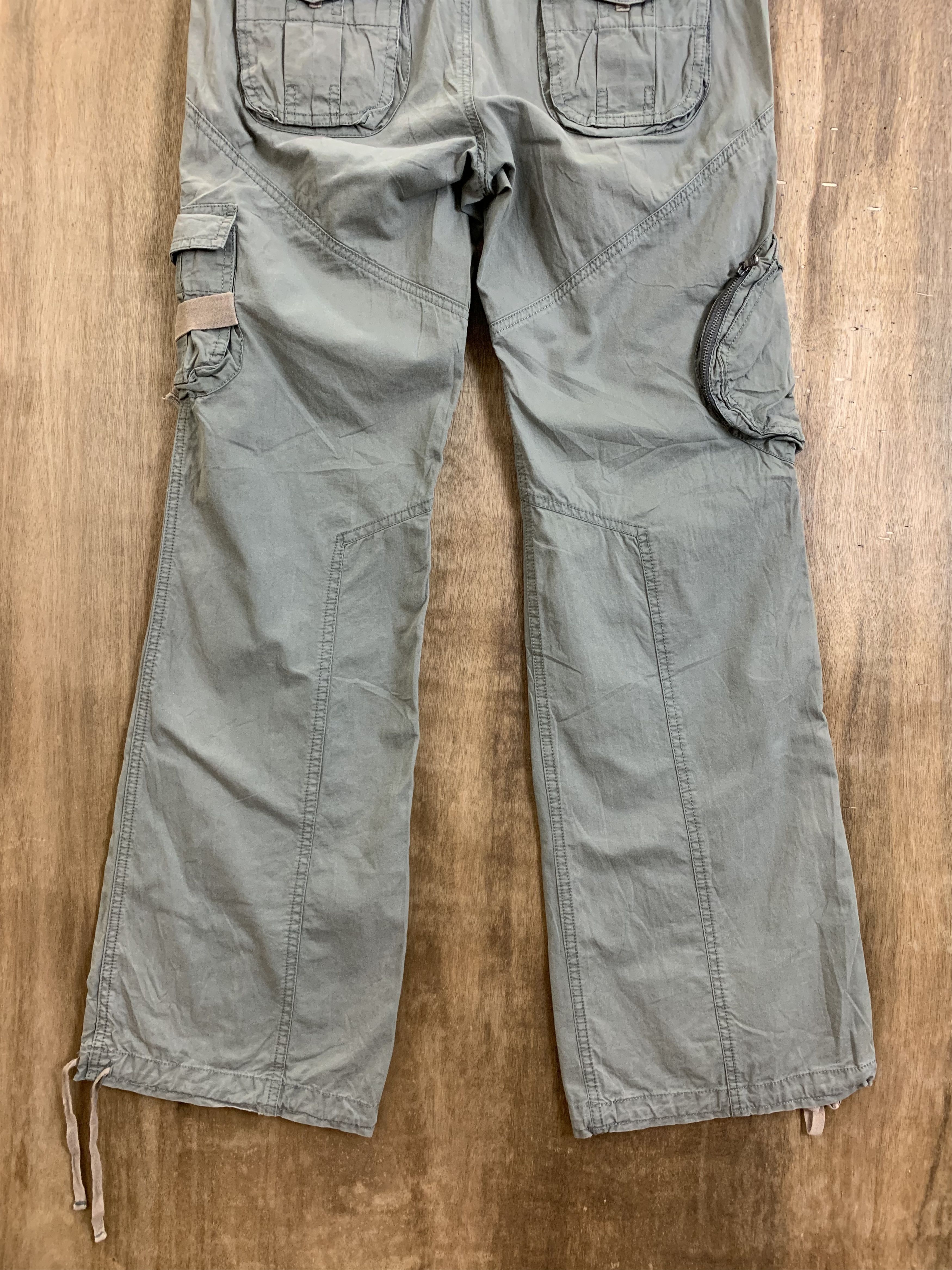 Japanese Brand Cargo Pants A2P Senditionaries 3D Pocket Multipocket Bondage Size US 29 - 13 Thumbnail