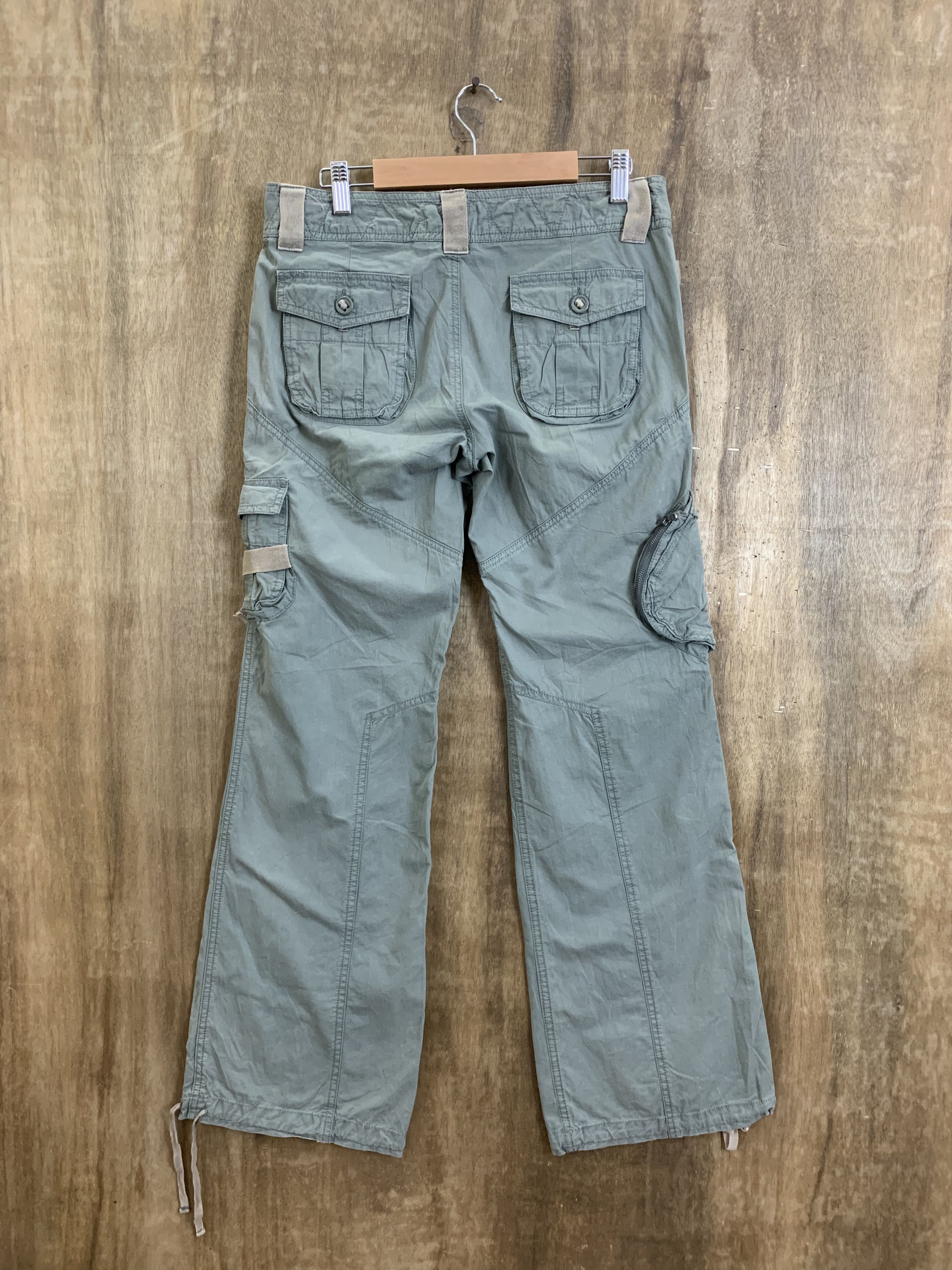 Japanese Brand Cargo Pants A2P Senditionaries 3D Pocket Multipocket Bondage Size US 29 - 2 Thumbnail