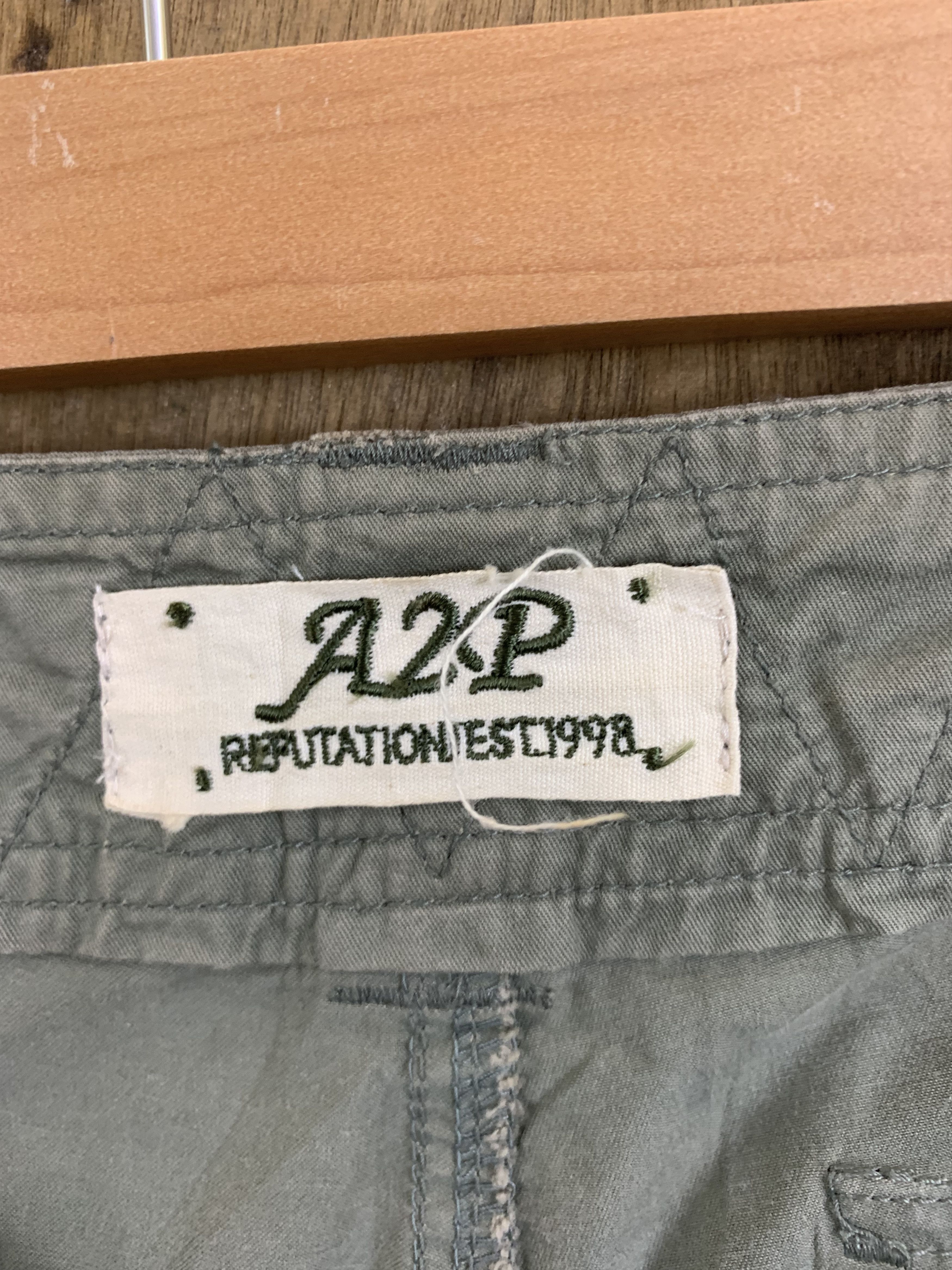 Japanese Brand Cargo Pants A2P Senditionaries 3D Pocket Multipocket Bondage Size US 29 - 11 Thumbnail
