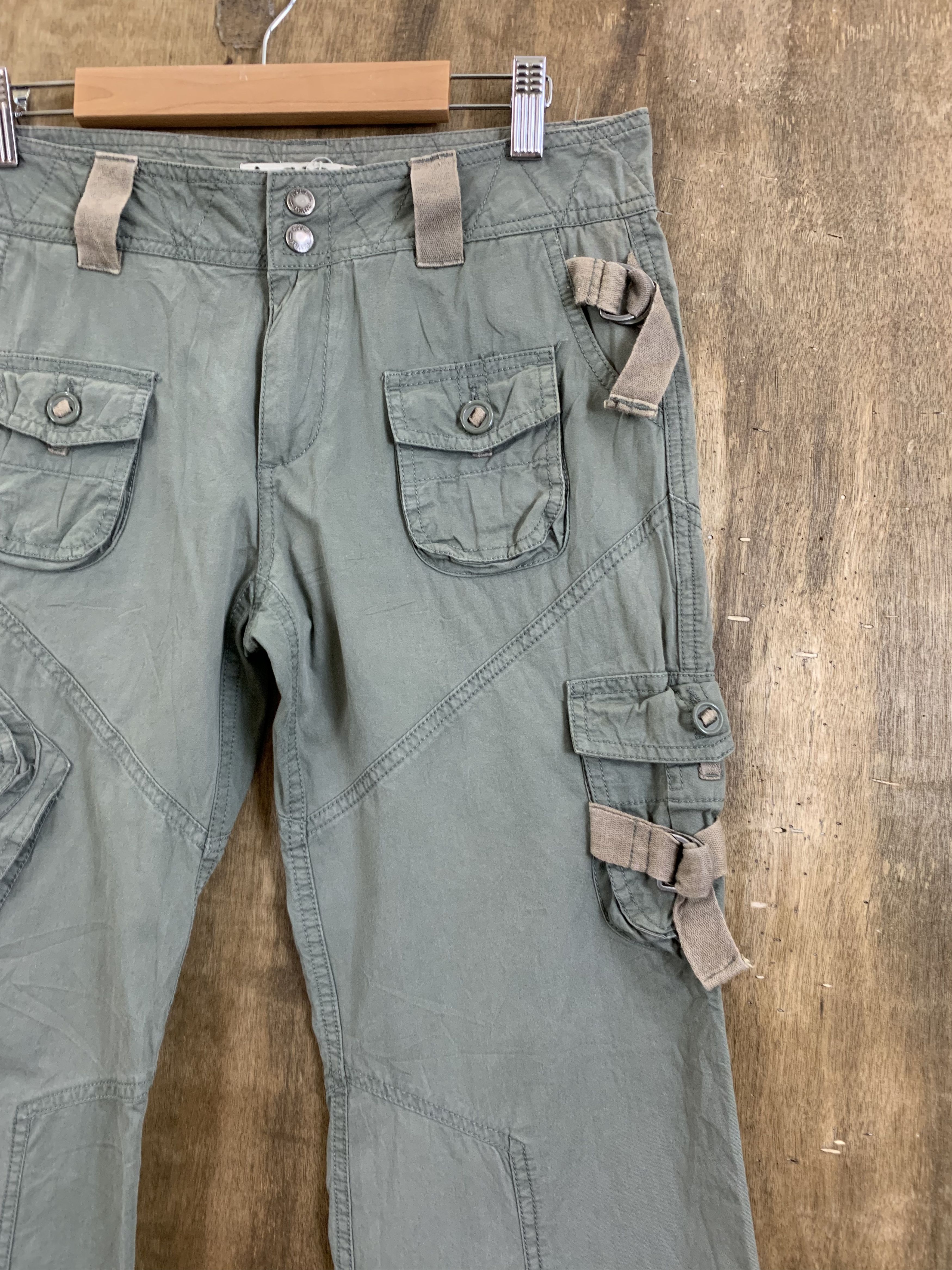 Japanese Brand Cargo Pants A2P Senditionaries 3D Pocket Multipocket Bondage Size US 29 - 6 Thumbnail