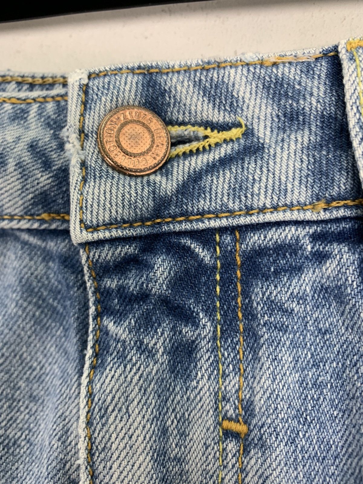 Japanese Brand Denim Distressed Design Japanese Branded Streetwear Vintage Size US 28 / EU 44 - 11 Thumbnail