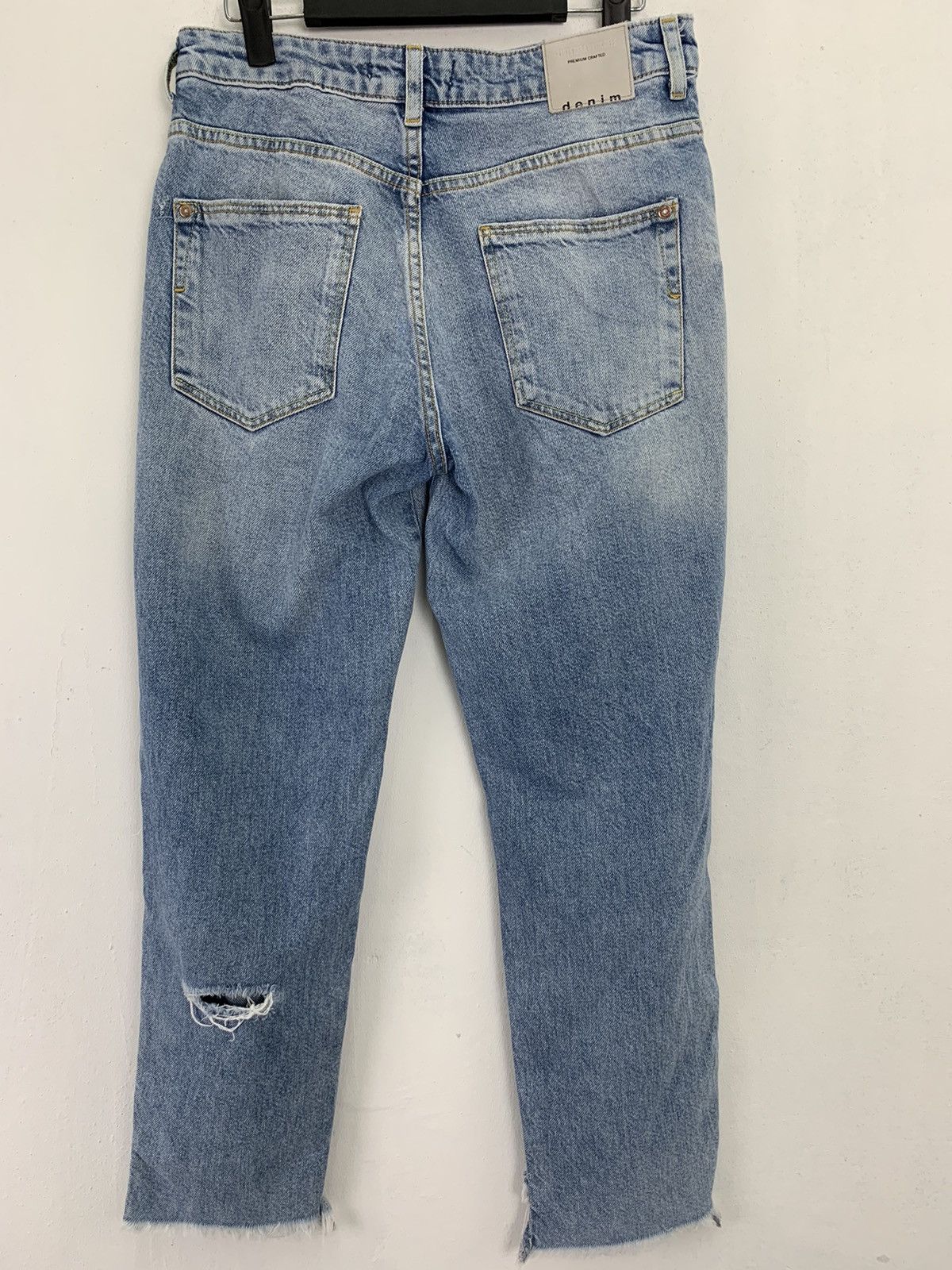 Japanese Brand Denim Distressed Design Japanese Branded Streetwear Vintage Size US 28 / EU 44 - 14 Thumbnail
