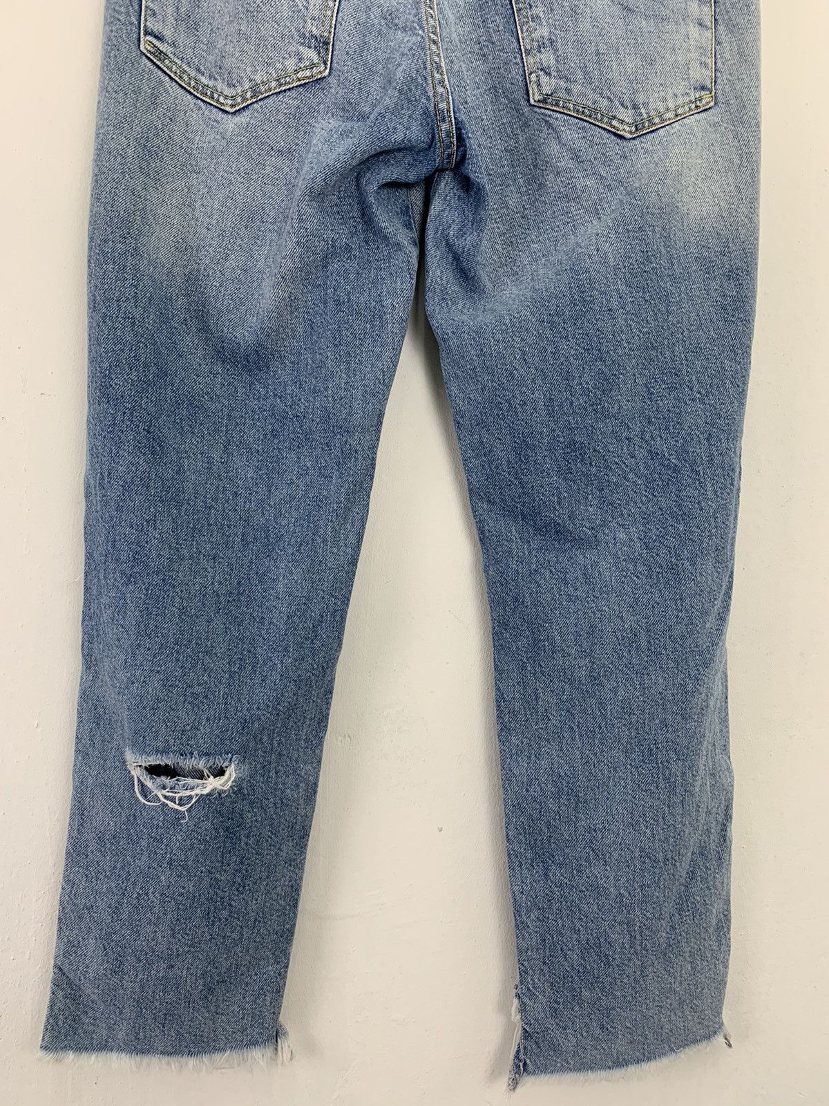 Japanese Brand Denim Distressed Design Japanese Branded Streetwear Vintage Size US 28 / EU 44 - 17 Thumbnail