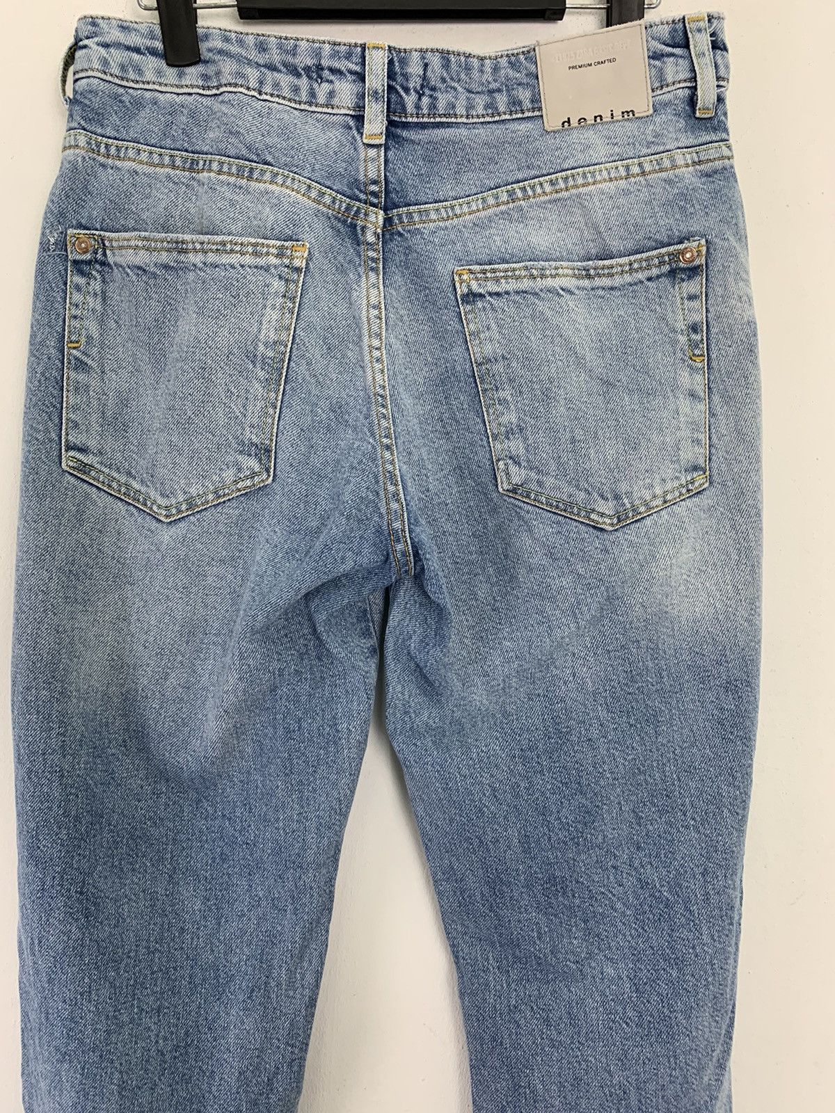 Japanese Brand Denim Distressed Design Japanese Branded Streetwear Vintage Size US 28 / EU 44 - 15 Thumbnail