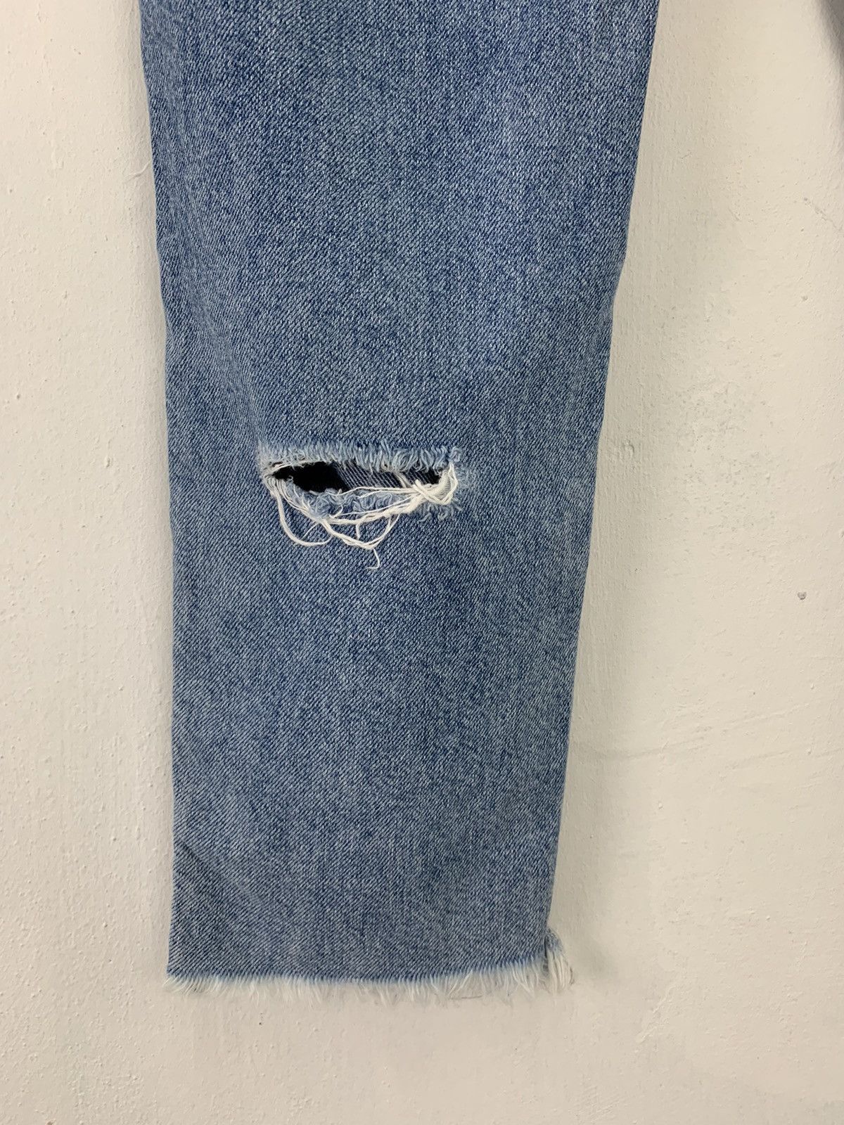 Japanese Brand Denim Distressed Design Japanese Branded Streetwear Vintage Size US 28 / EU 44 - 18 Thumbnail