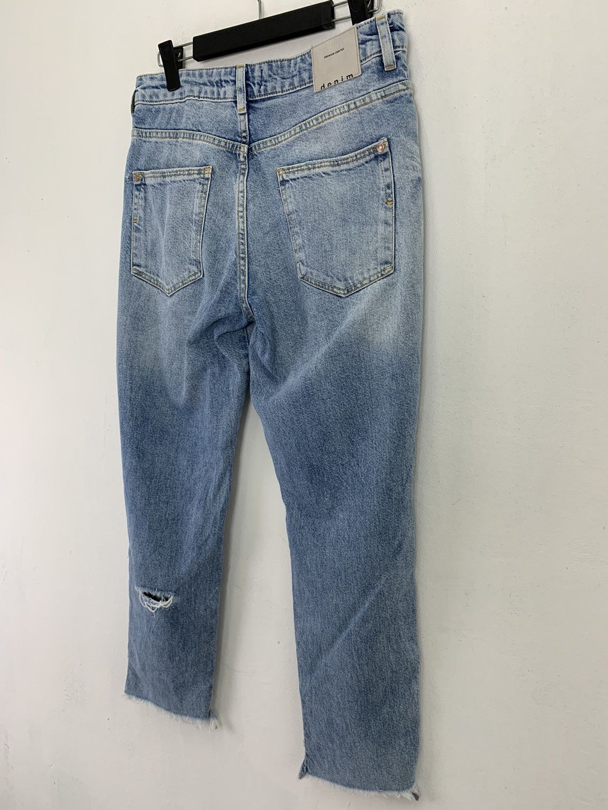Japanese Brand Denim Distressed Design Japanese Branded Streetwear Vintage Size US 28 / EU 44 - 20 Thumbnail