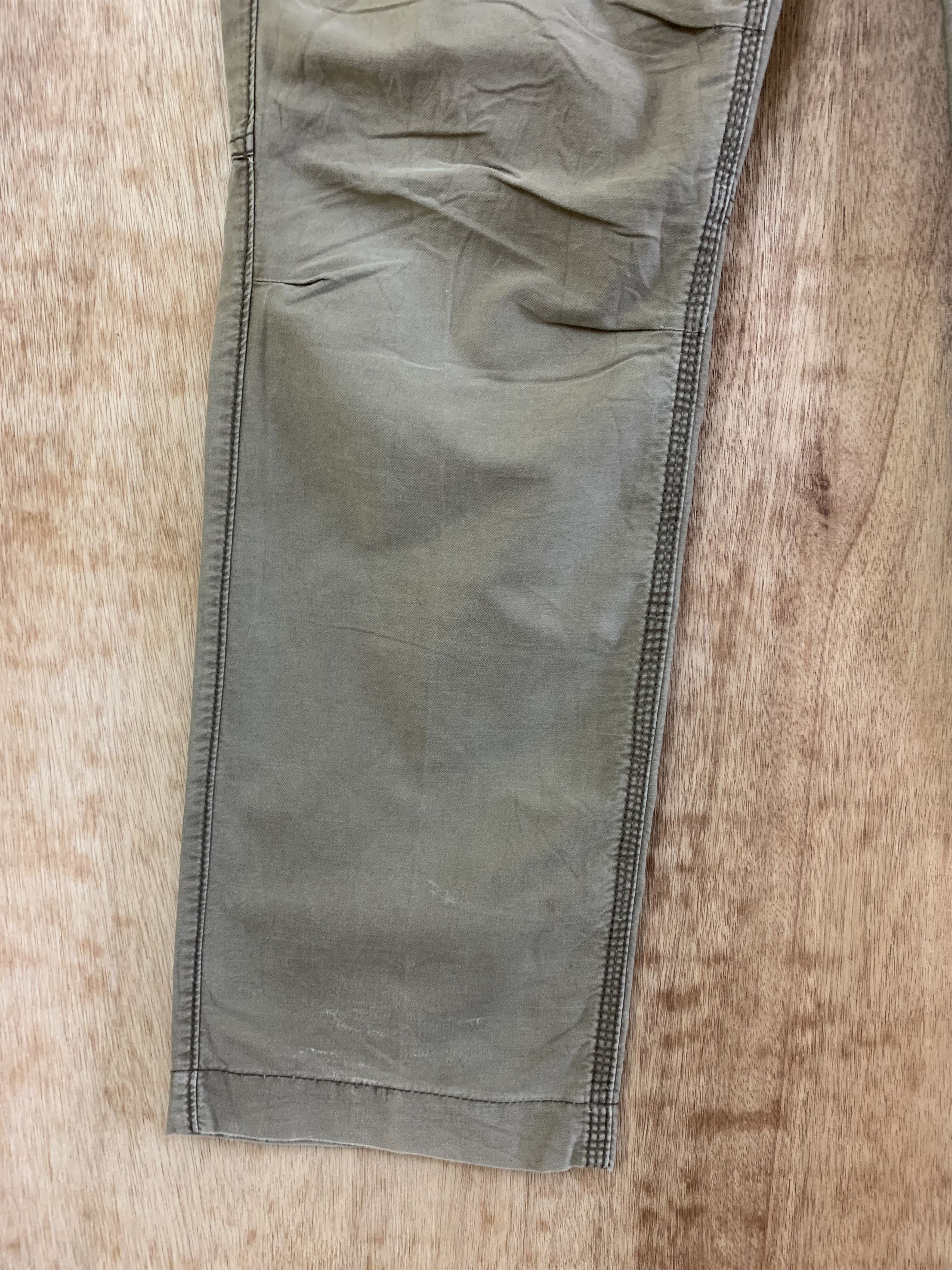 Japanese Brand Cargo Pants Back Number Brown Vintage Travis Scott Style Size US 30 / EU 46 - 7 Thumbnail