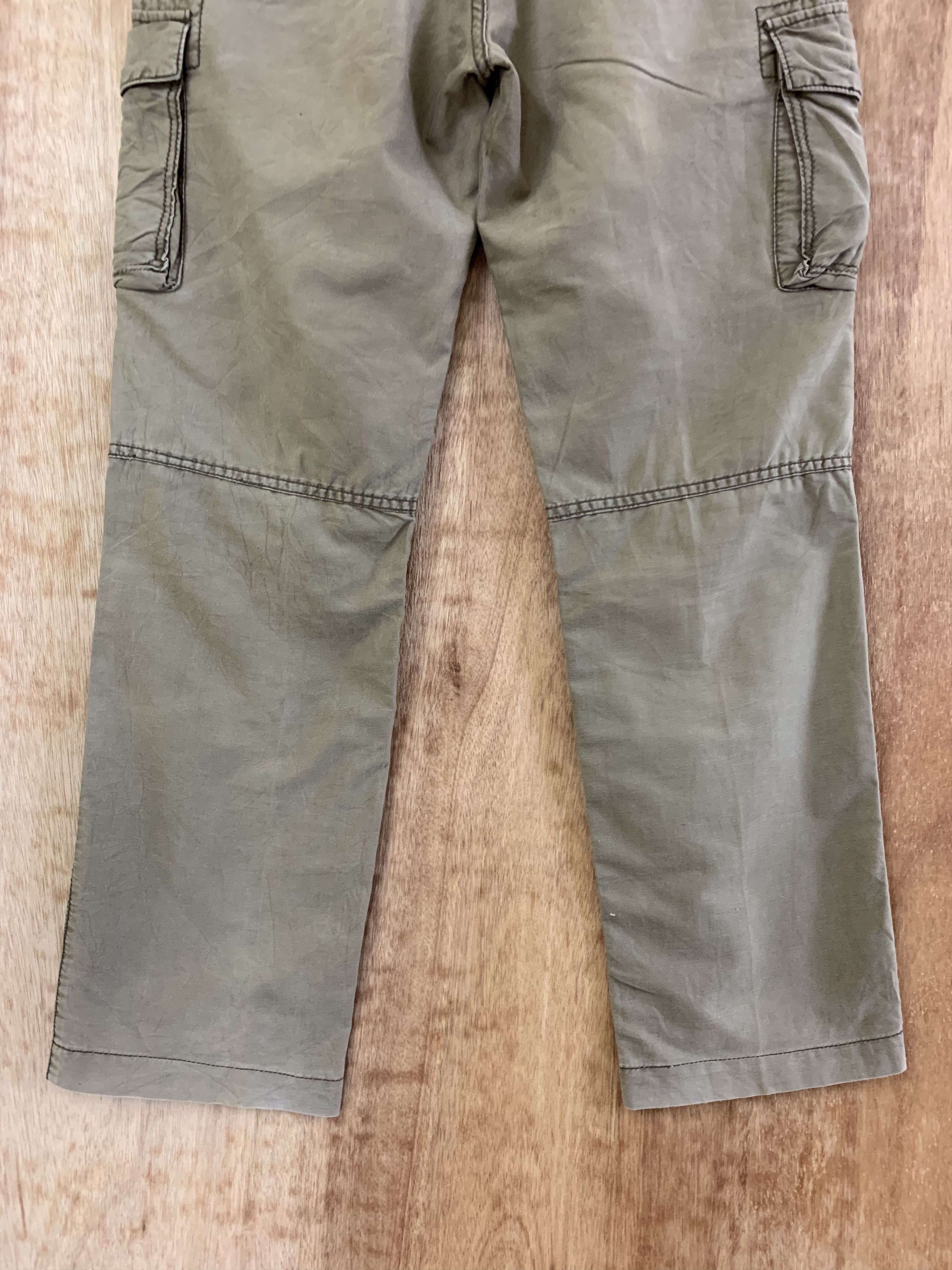 Japanese Brand Cargo Pants Back Number Brown Vintage Travis Scott Style Size US 30 / EU 46 - 11 Thumbnail