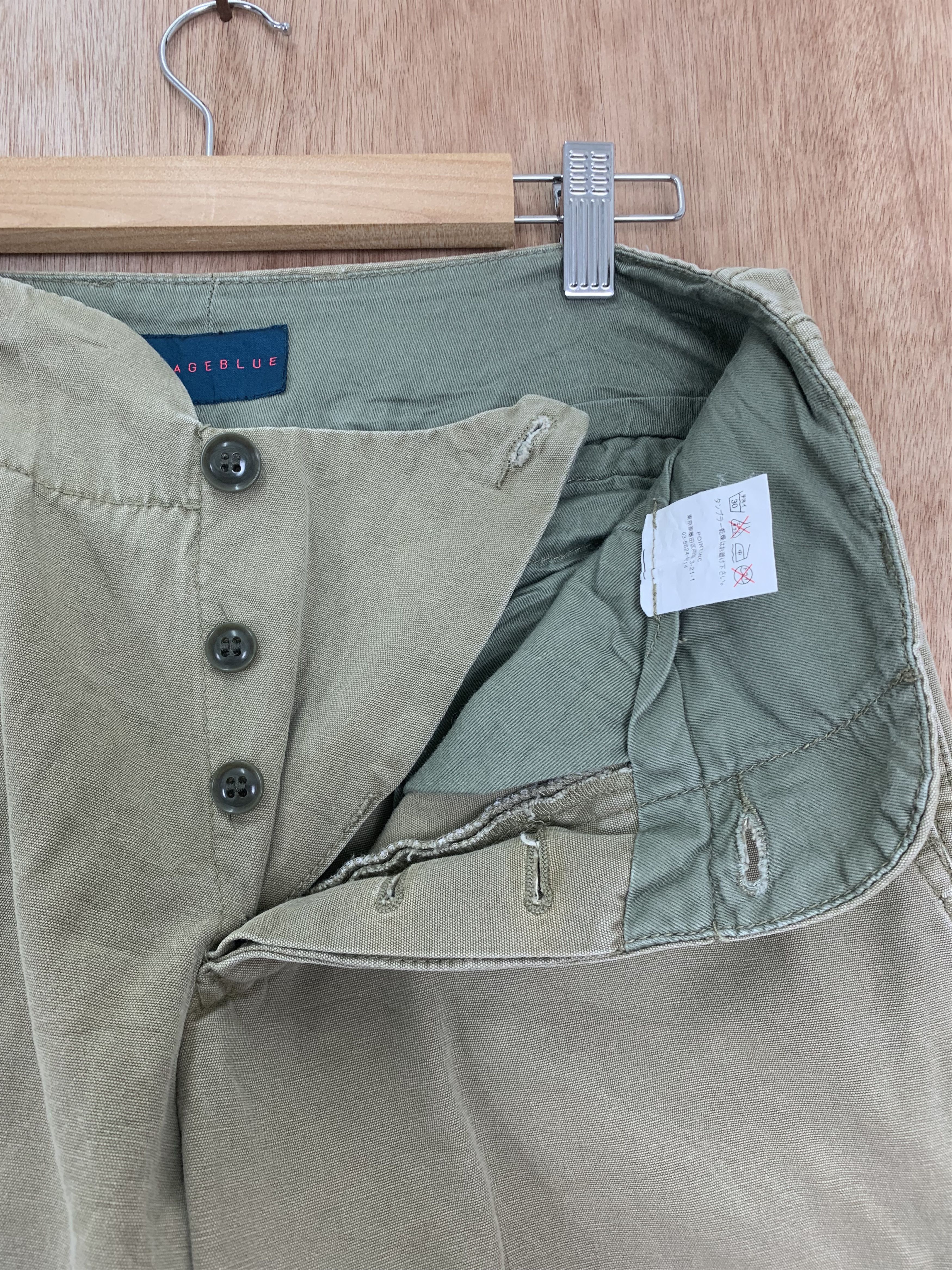 Japanese Brand Double Knee Pants Vintage Streetwear Soft Pants Size US 27 - 8 Thumbnail