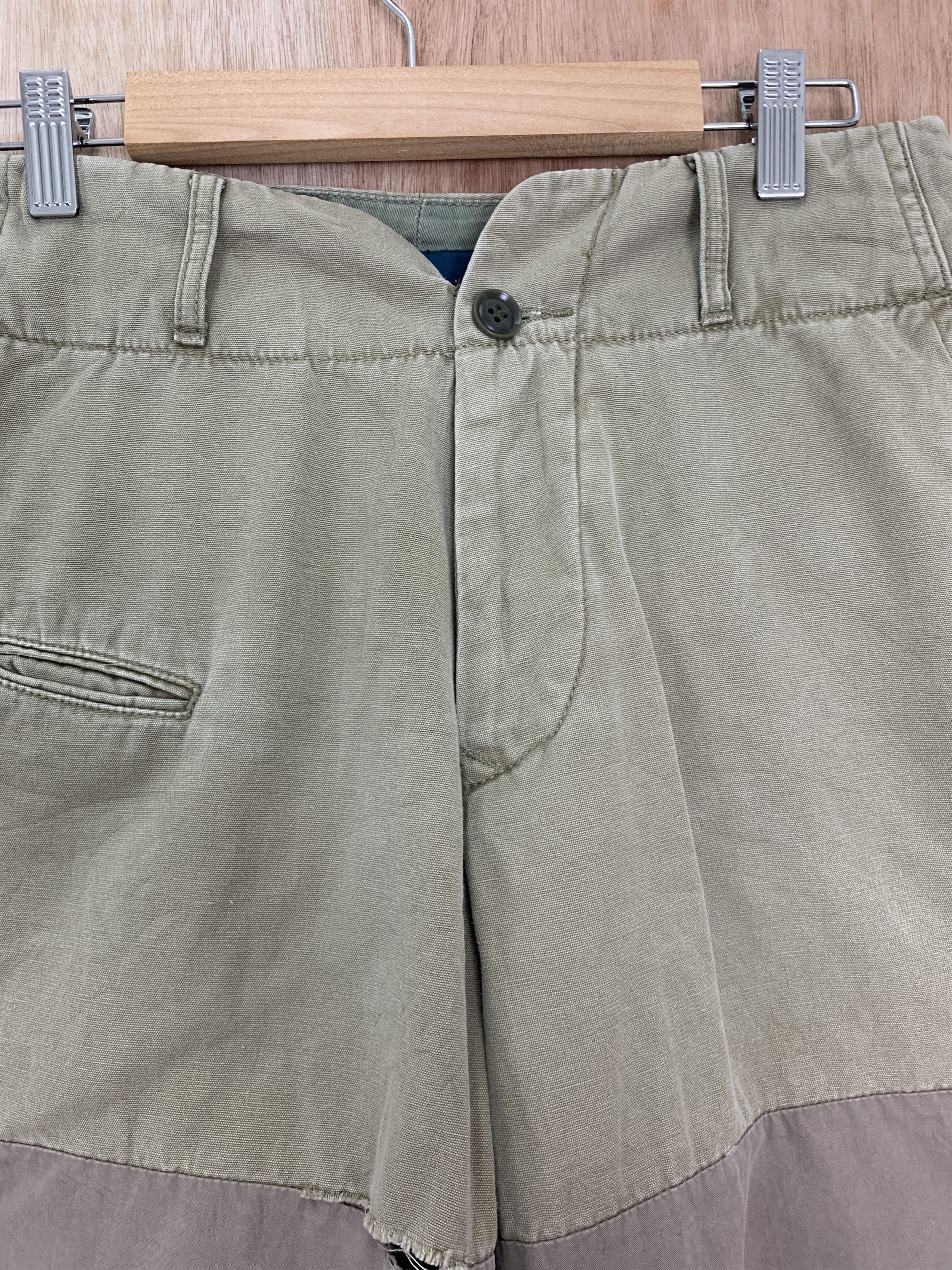 Japanese Brand Double Knee Pants Vintage Streetwear Soft Pants Size US 27 - 6 Thumbnail