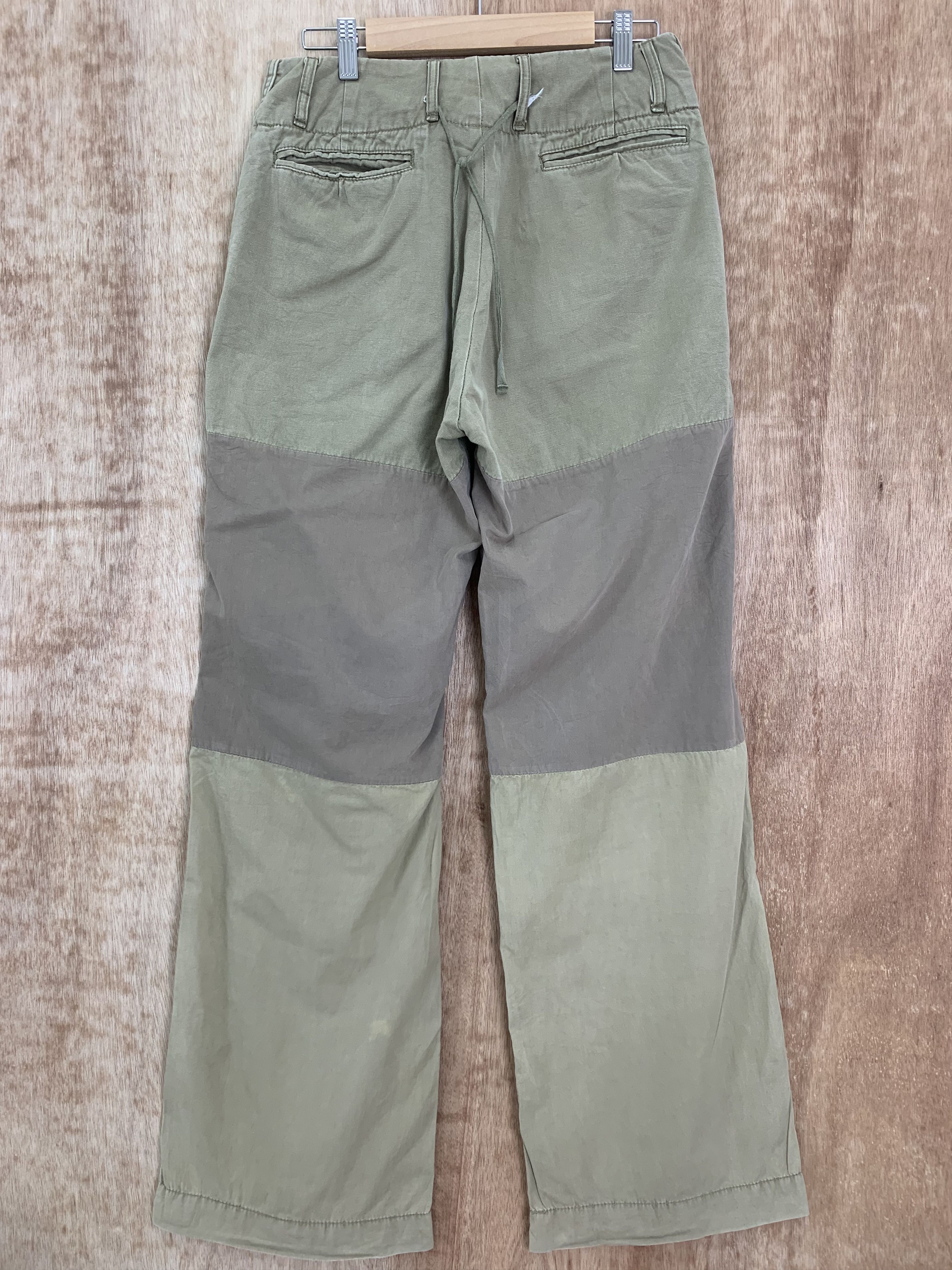 Japanese Brand Double Knee Pants Vintage Streetwear Soft Pants Size US 27 - 10 Thumbnail
