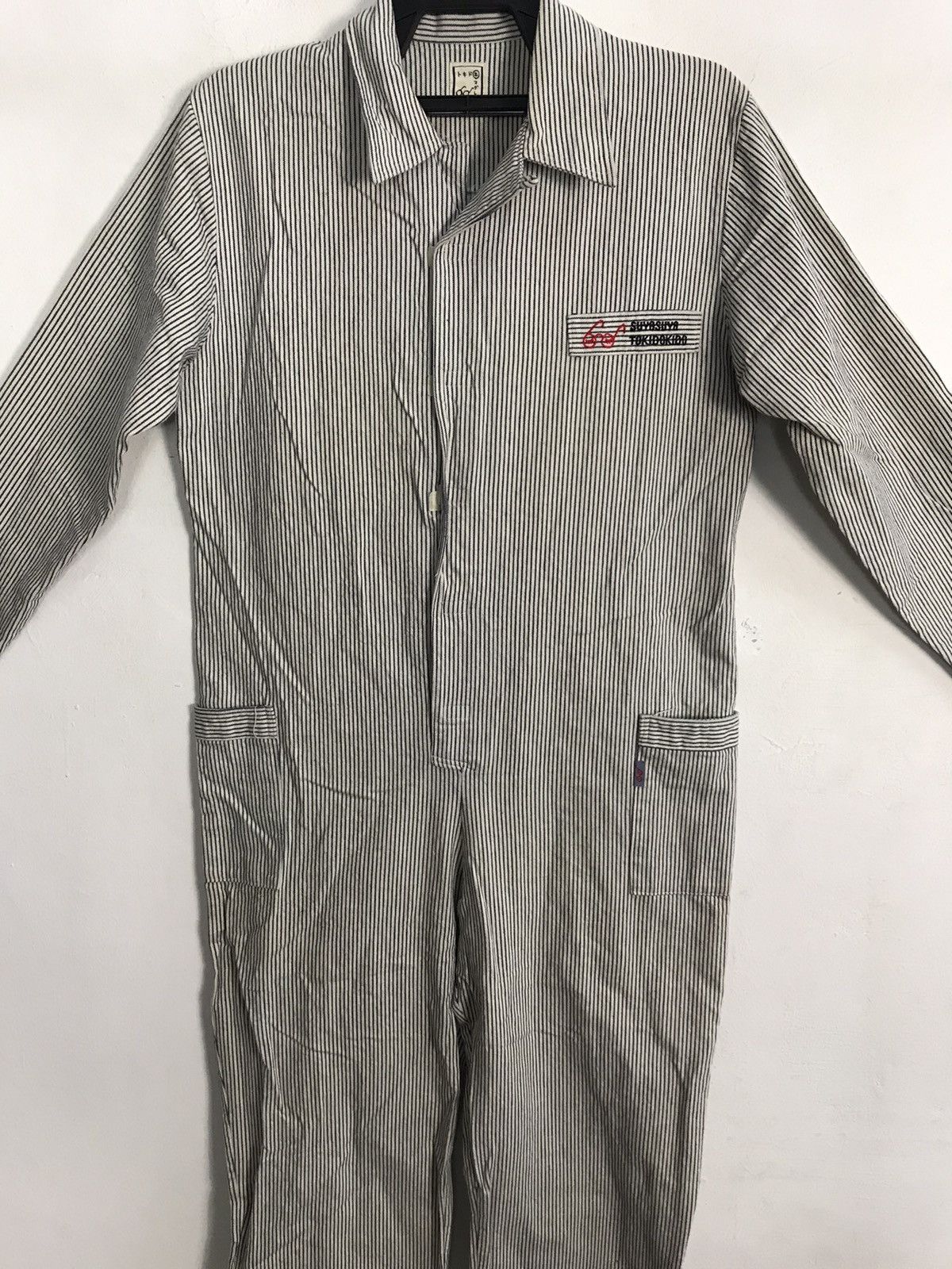 Japanese Brand × Vintage Vintage Suyasuya Tokidokido Denim Pant Workwear Carpenter Size US 39 - 3 Thumbnail