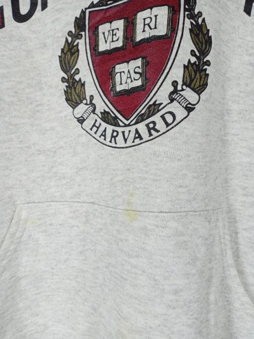 Lee Vintage 90s Harvard University Big Logo Hoodie Sweatshirt Size US M / EU 48-50 / 2 - 3 Thumbnail