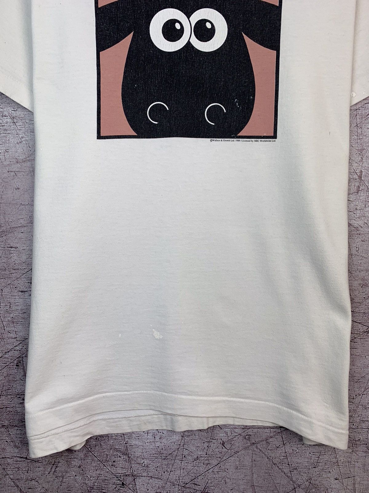 Cartoon Network RARE 1989 Original Vintage Wallace and Gromit Tee Size US XL / EU 56 / 4 - 8 Thumbnail