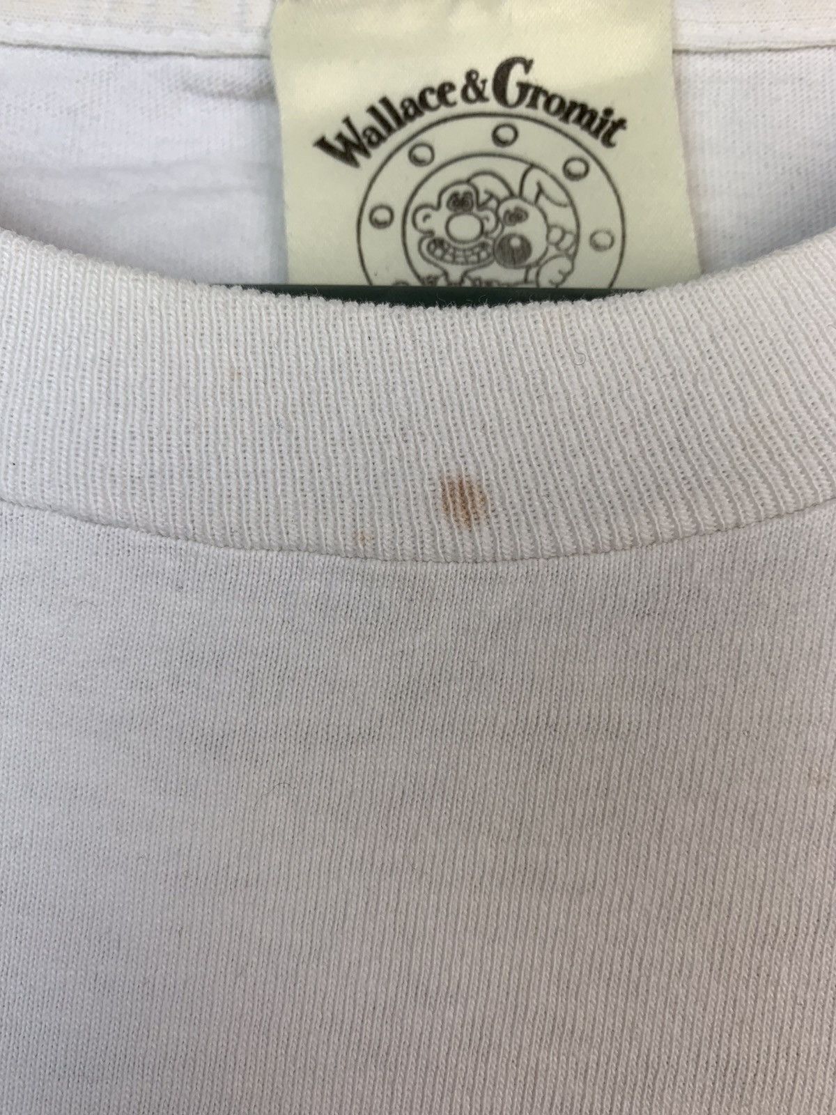 Cartoon Network RARE 1989 Original Vintage Wallace and Gromit Tee Size US XL / EU 56 / 4 - 10 Thumbnail
