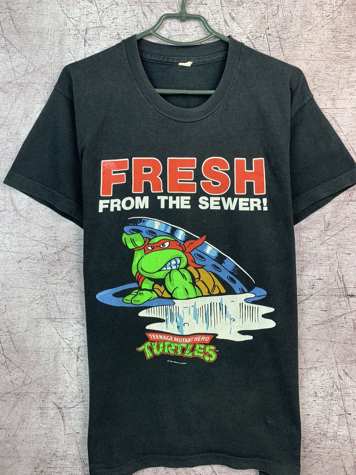 Cartoon Network Rare Teenage Mutant Ninja Turtles 1989 Vintage Tee Size US L / EU 52-54 / 3 - 2 Thumbnail