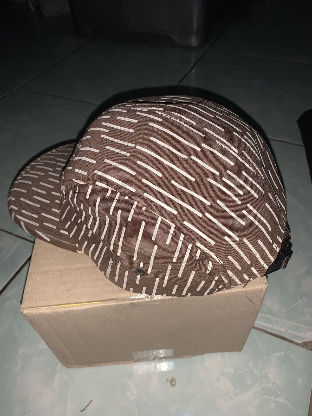 Supreme × Vintage Vintage 2001 Supreme Raindrop 5 Panel Camp Cap Size ONE SIZE - 2 Thumbnail
