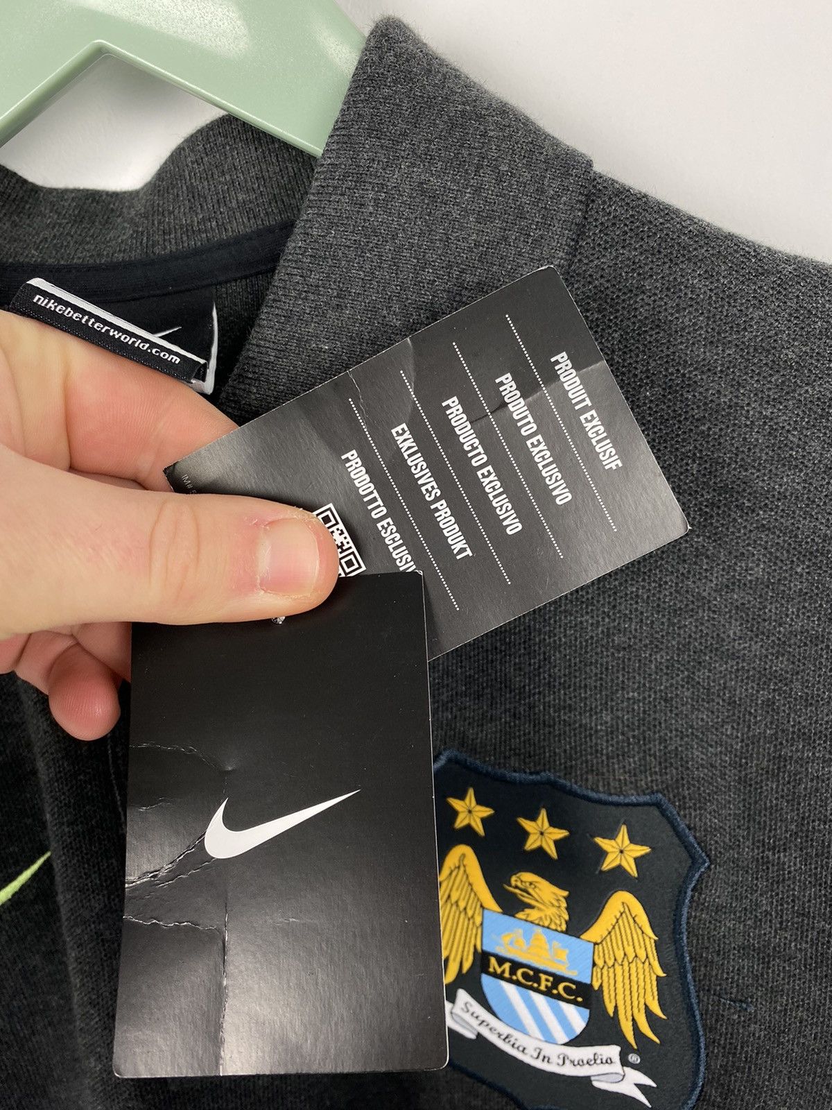 Nike New Manchester City Nike Polo Shirt Juventus PSG Liverpool Size US S / EU 44-46 / 1 - 9 Thumbnail