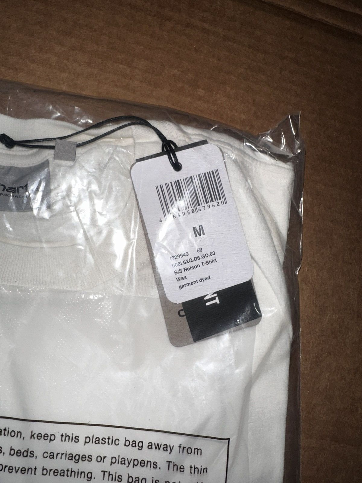 Carhartt Wip Carhartt WIP T-Shirt | Cream/Wax Size US M / EU 48-50 / 2 - 4 Thumbnail