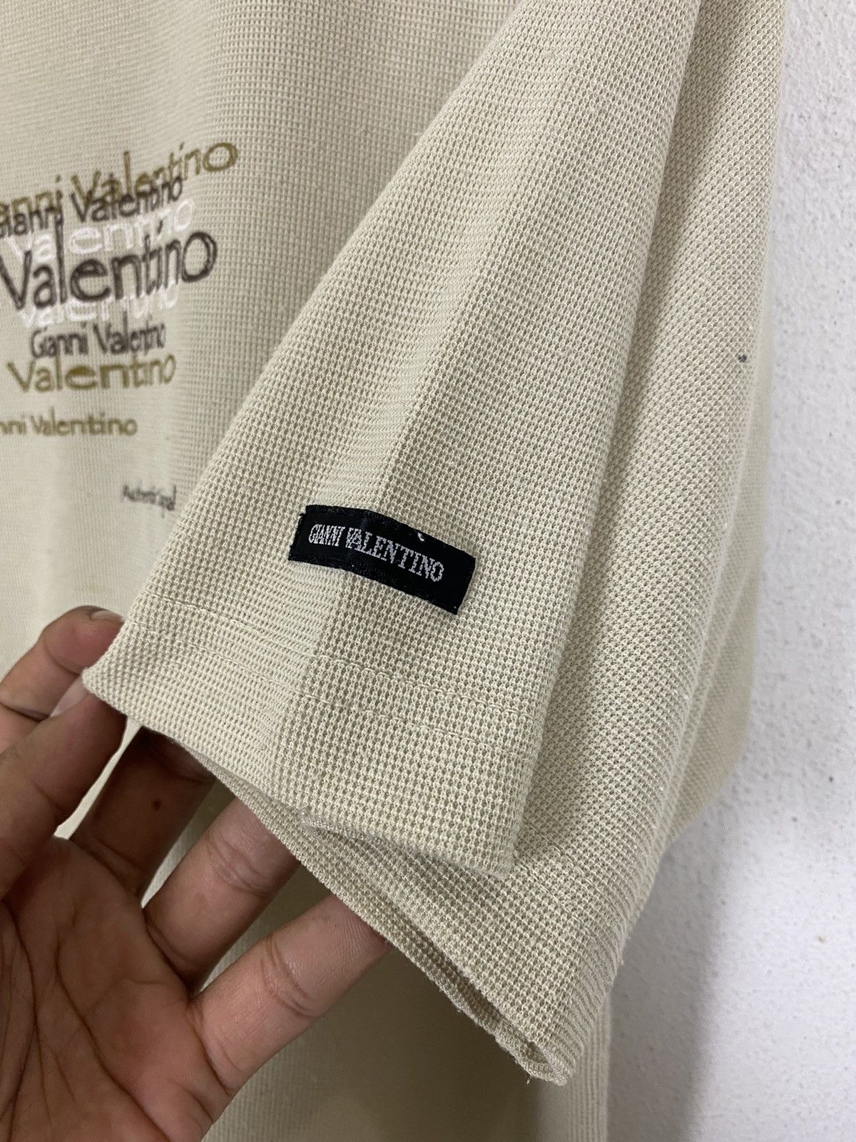 Gianni Valentino × Valentino GIANNI VALENTINO BIG LOGO T-SHIRT Size US L / EU 52-54 / 3 - 4 Thumbnail