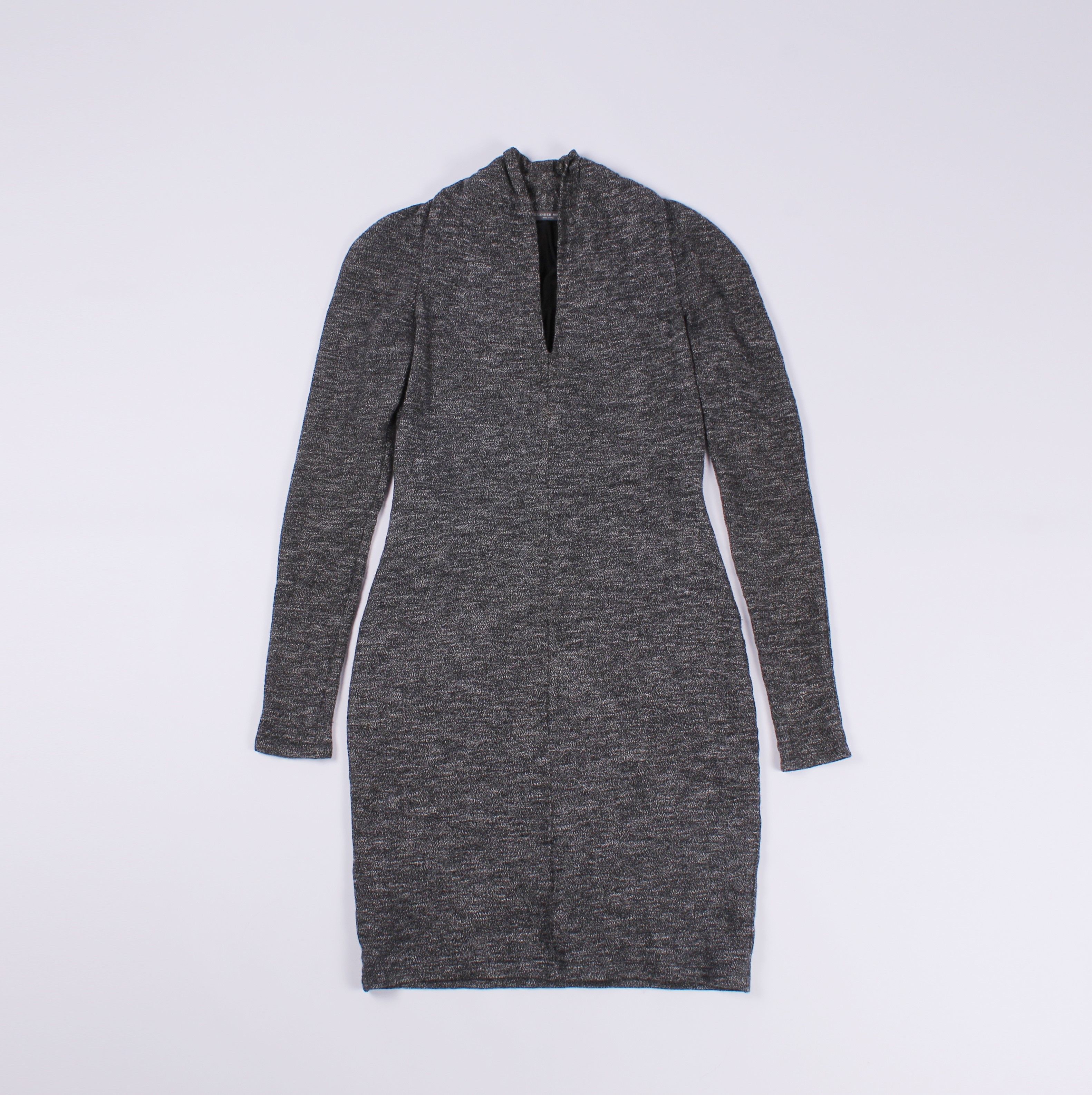 Alexander McQueen Alexander McQueen Wool Bodycon Dress Size S / US 4 / IT 40 - 4 Thumbnail