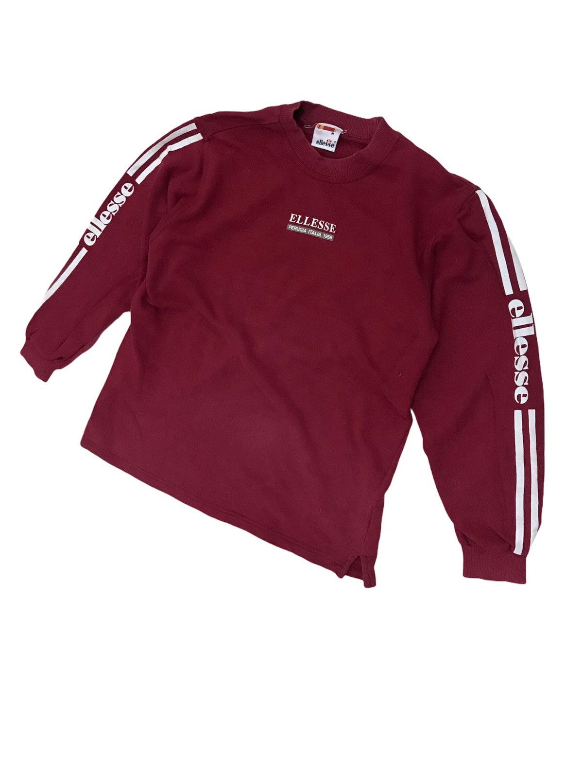 Ellesse × Vintage Vintage Ellesse Perugia Italia 1959 Crewneck Sweatshirt Size US M / EU 48-50 / 2 - 2 Thumbnail