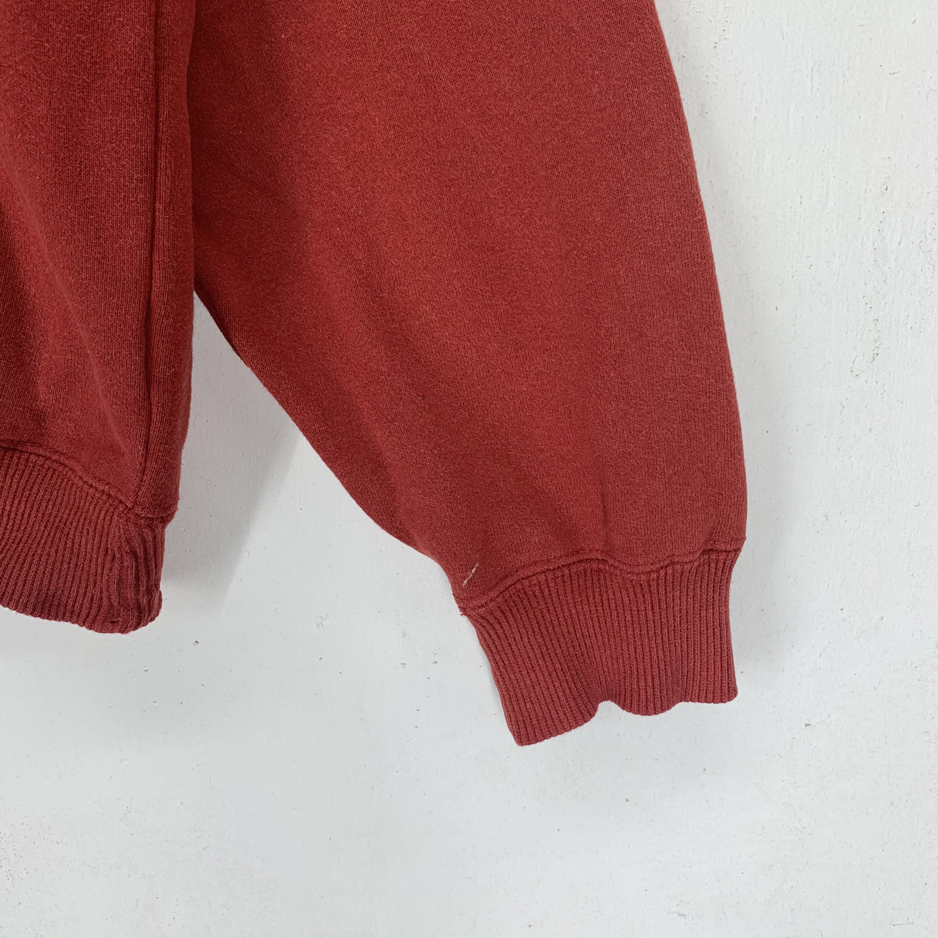 Japanese Brand Dogcigar Wild Side Wing Big Logo Red Sweatshirt #2888-90 Size US L / EU 52-54 / 3 - 7 Thumbnail