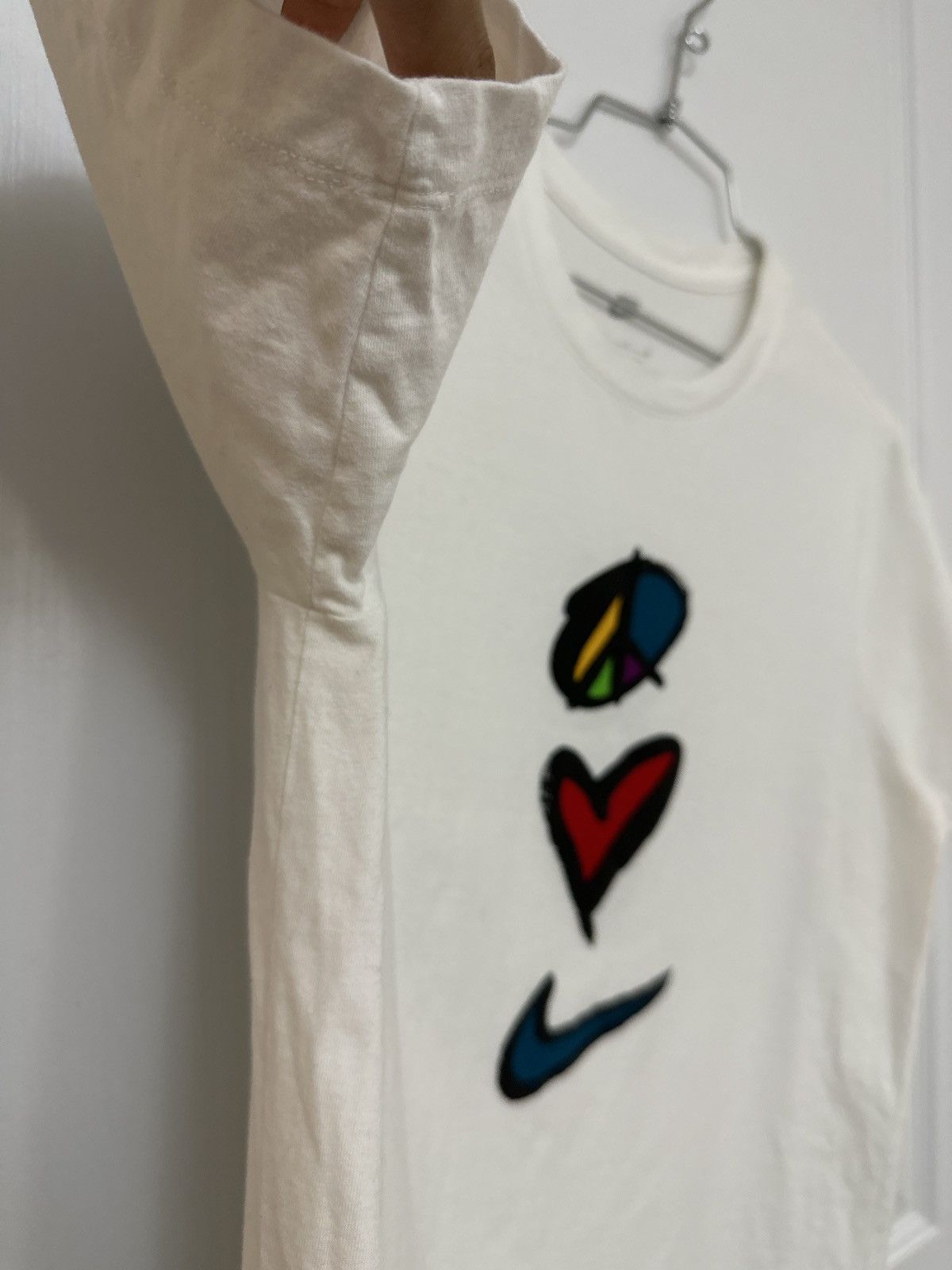 Nike “Peace Love Nike” Tee - Sz S Size US S / EU 44-46 / 1 - 9 Thumbnail