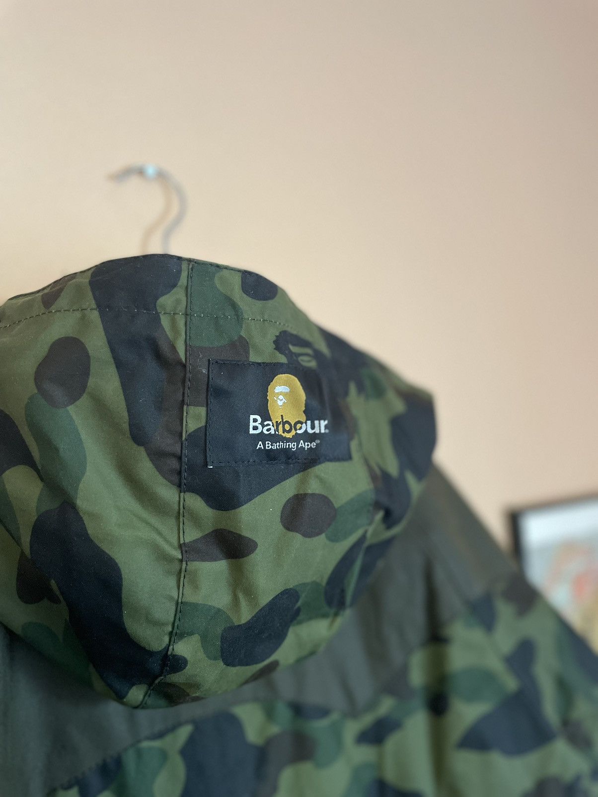 Bape × Barbour Bape x Barbour Snowboard Bedale Jacket Size US L / EU 52-54 / 3 - 4 Thumbnail