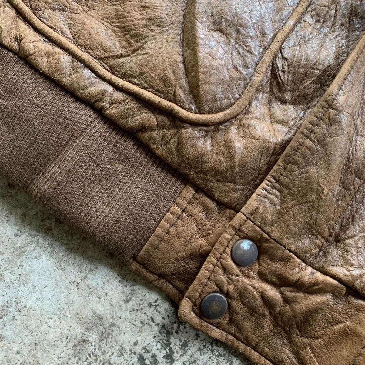 Leather Sheep Leather Jacket vintage Size US L / EU 52-54 / 3 - 15 Thumbnail