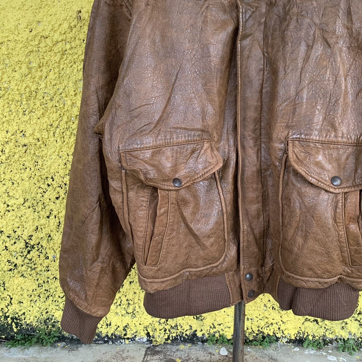 Leather Sheep Leather Jacket vintage Size US L / EU 52-54 / 3 - 8 Thumbnail