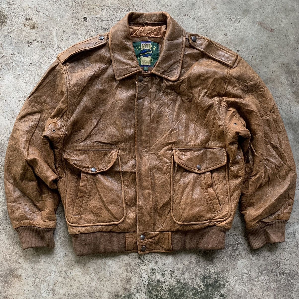 Leather × Leather Jacket × Vintage Sheep Leather Jacket vintage | Grailed Leather × Leather Jacket × Vintage Sheep Leather Jacket vintage | Grailed