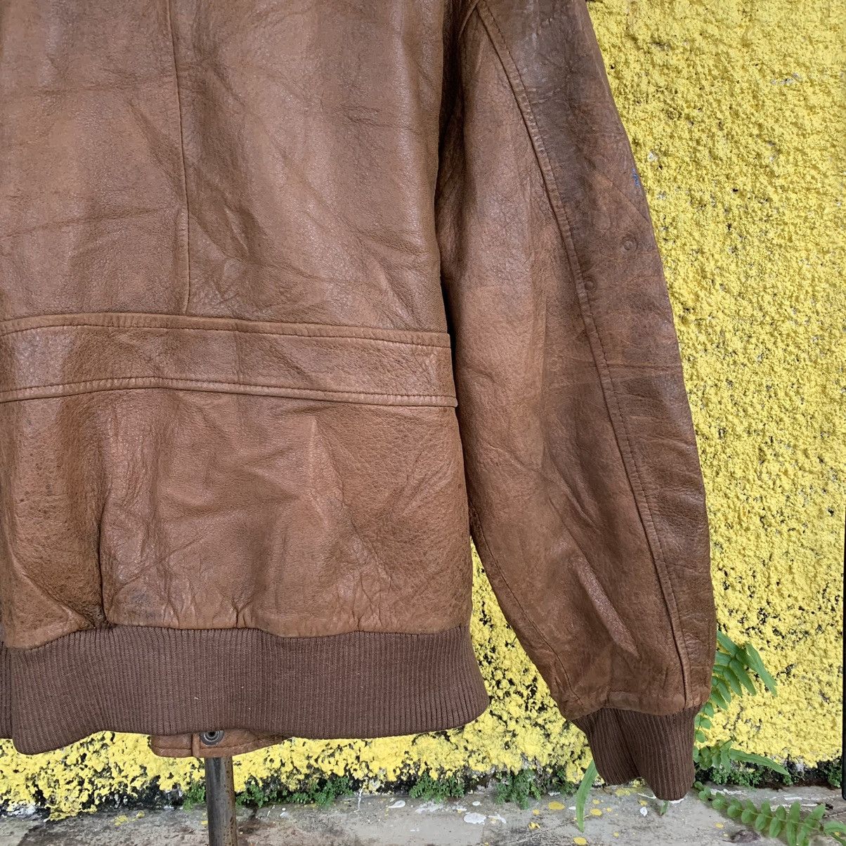 Leather Sheep Leather Jacket vintage Size US L / EU 52-54 / 3 - 11 Thumbnail