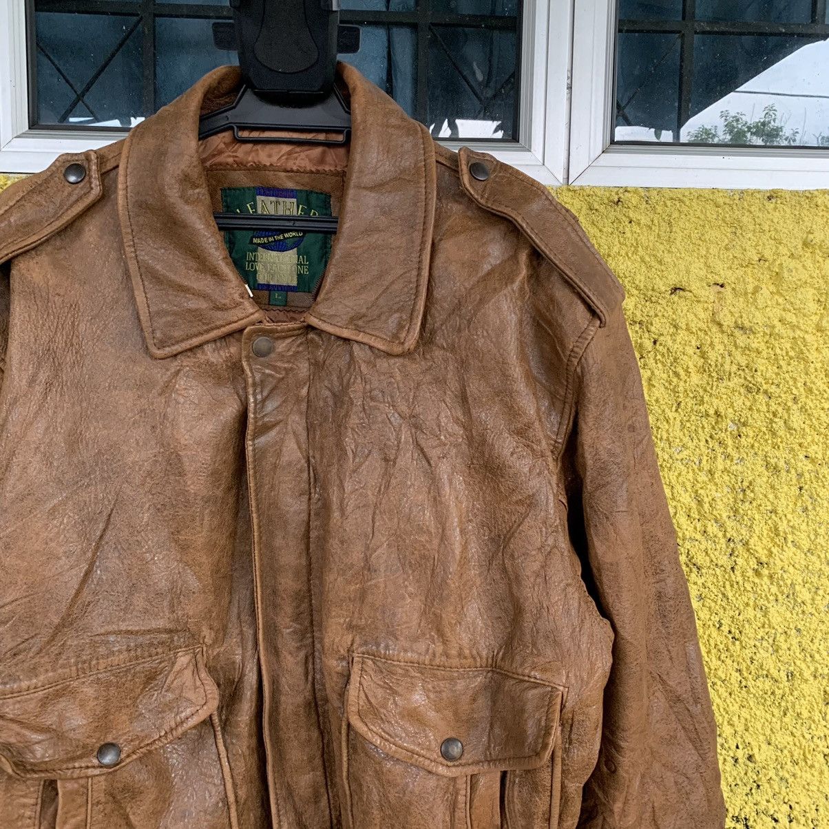 Leather Sheep Leather Jacket vintage Size US L / EU 52-54 / 3 - 5 Thumbnail