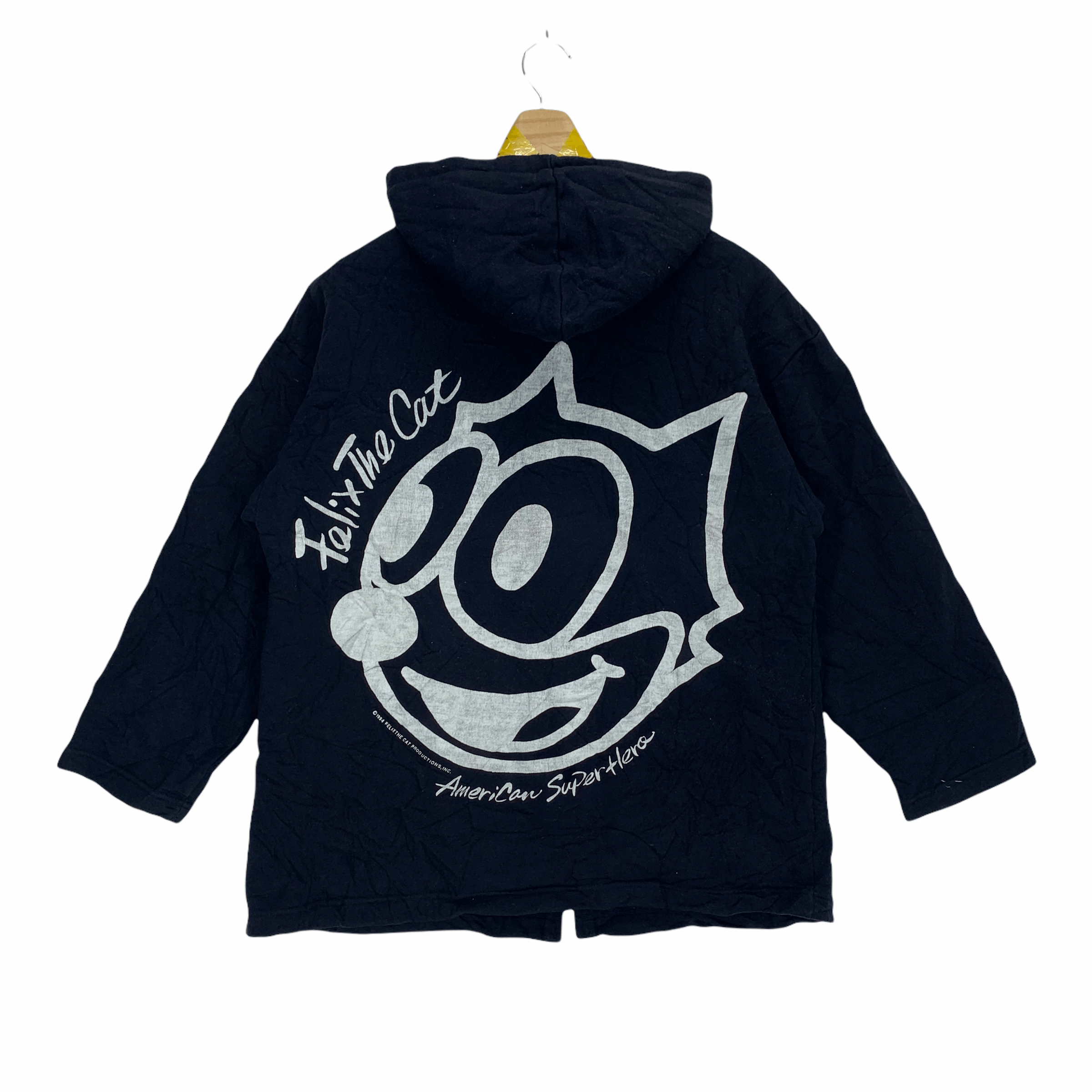 Felix The Cat Big Face Logo Zipper Hoodie Jacket #3153-97